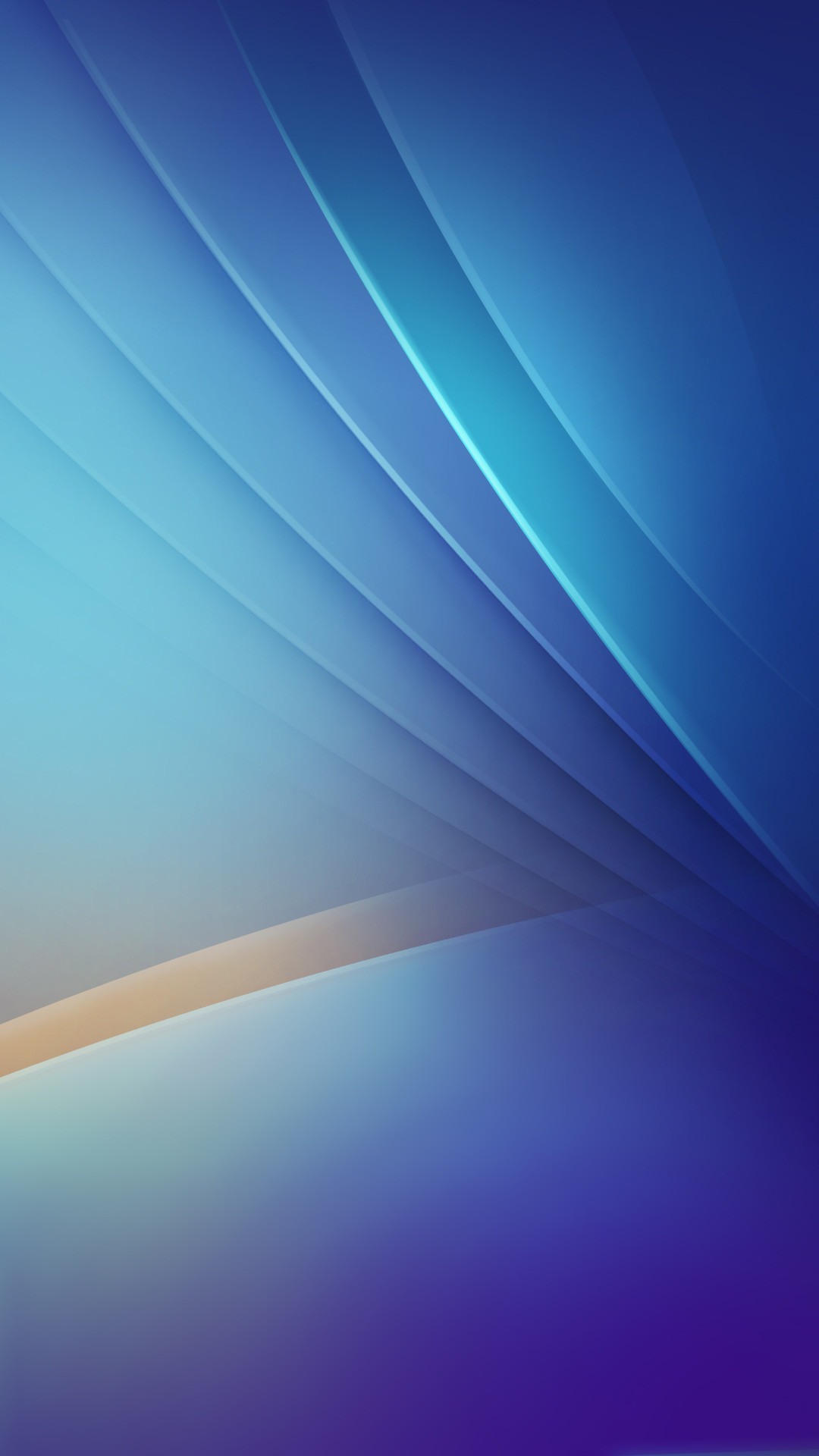 Astratto, Curve, Blu, Huawei, Full HD, schermata di blocco del cellulare