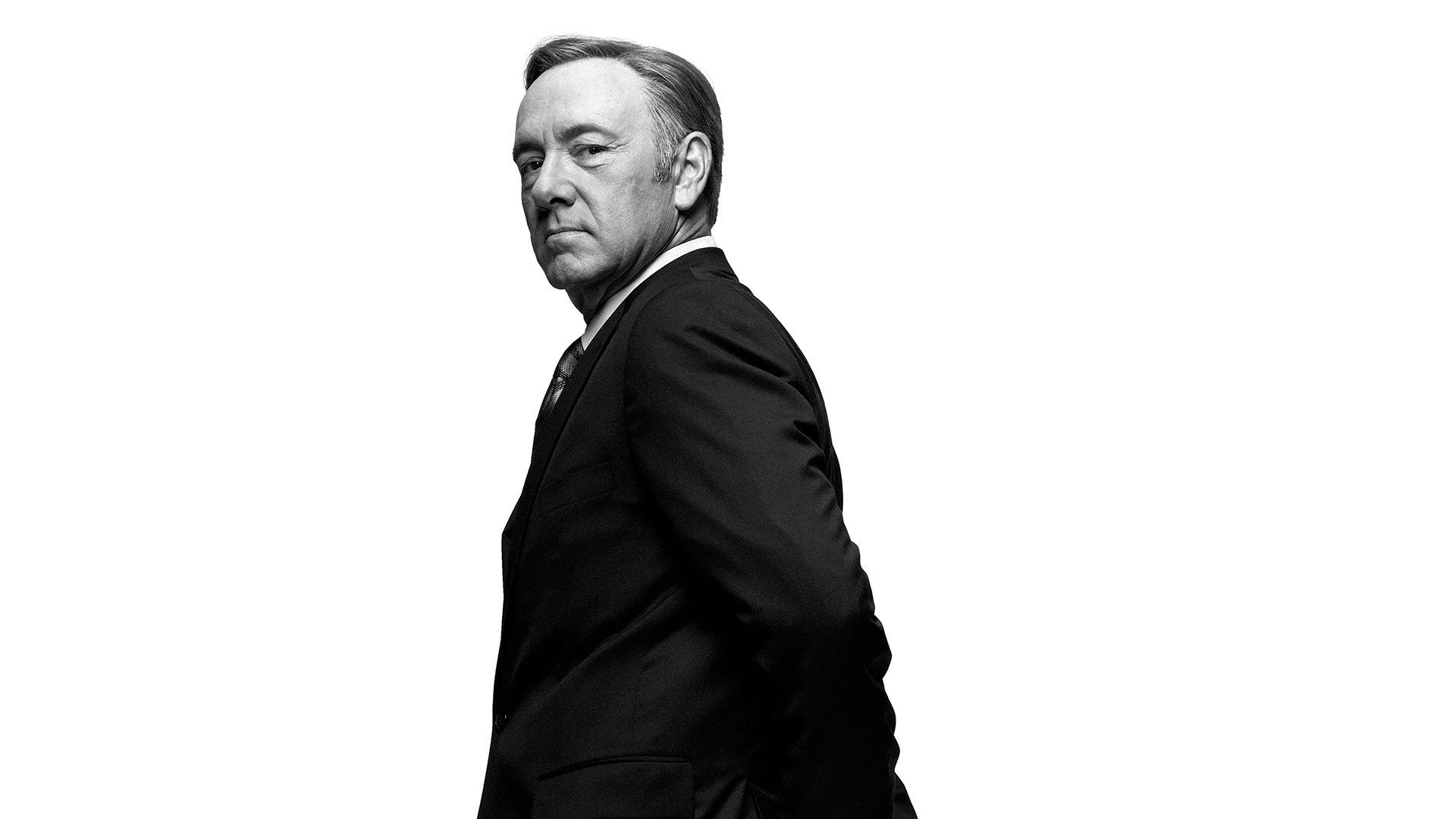 Frank Underwood, Kevin Spacey, House of Cards, Sfondo bianco, Ritratto, wallpaper desktop Full HD