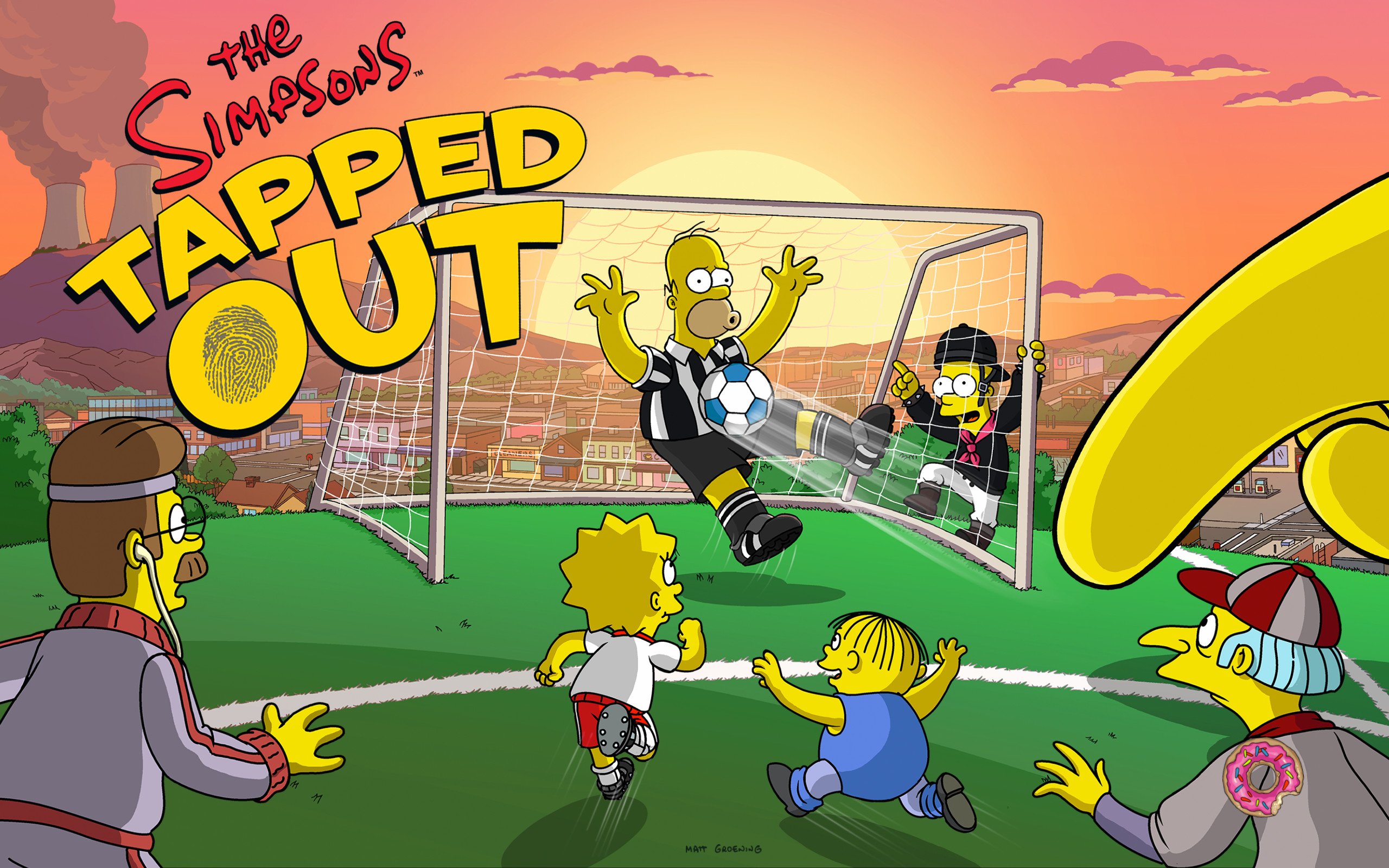 I Simpson: Springfield, Lisa Simpson, Calcio, Logo, 2K 1600p, sfondo desktop