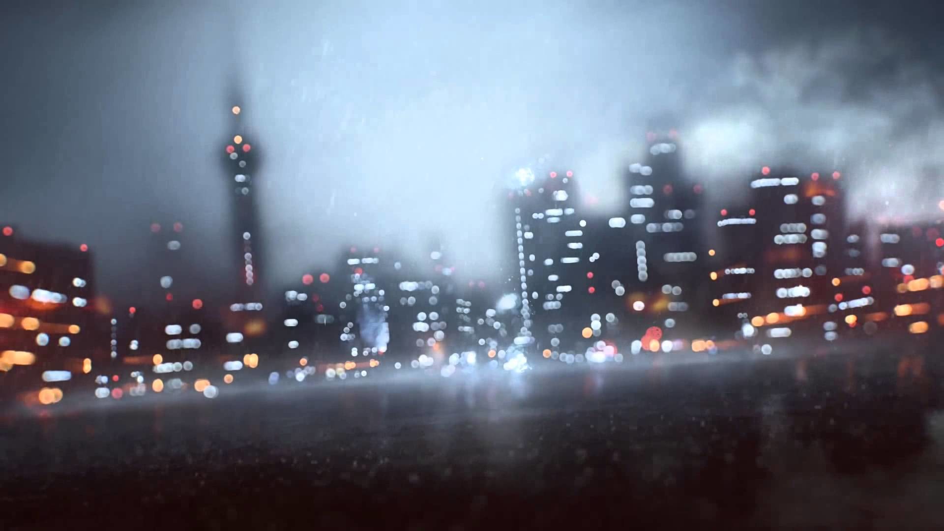 Battlefield 4, Shanghai, Skyline, Luci della città, Nebbia, 1920x1080, sfondo per PC