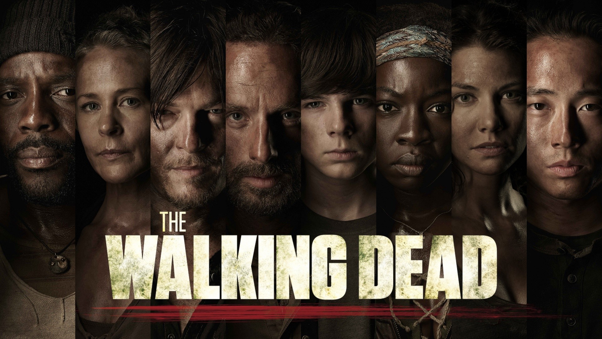 The Walking Dead, Rick Grimes, Daryl Dixon, Michonne, Carol Peletier, Glenn Rhee, Cast, sfondo per PC