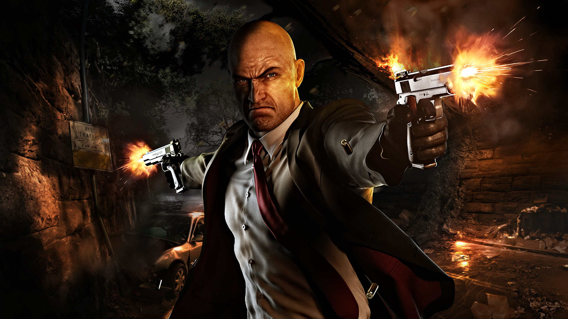 Hitman: Absolution, Agente 47, Pistole, Sparatoria, Full HD 1080p, sfondo desktop