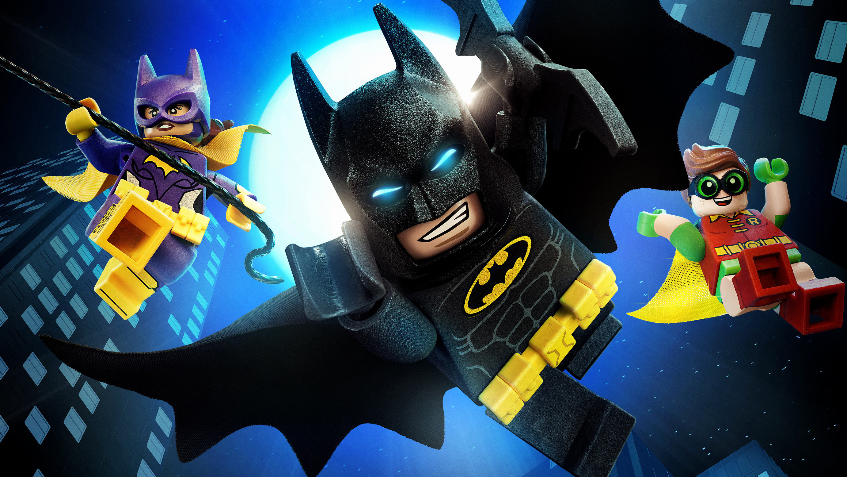 LEGO Batman - Il film, Batman, Batgirl, Robin, 2K, sfondo per PC e portatile