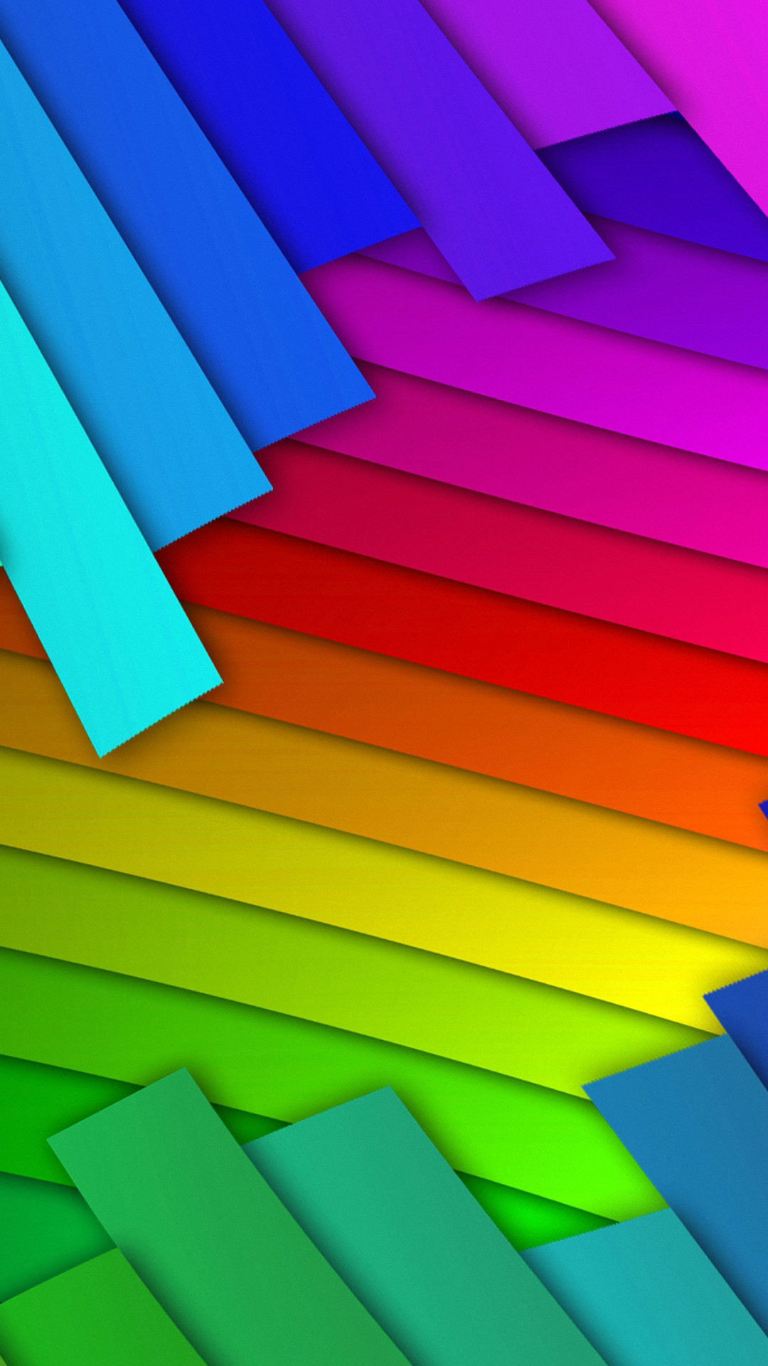 Strisce colorate, Arcobaleno, Arte astratta, Full HD, sfondo Samsung