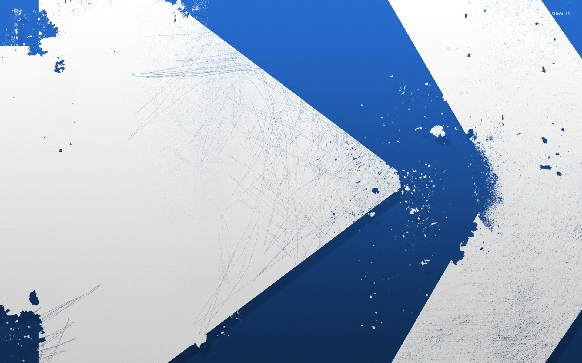 Freccia, Blu e bianco, Texture grunge, Graffi, 1920x1200, sfondo MacBook Pro