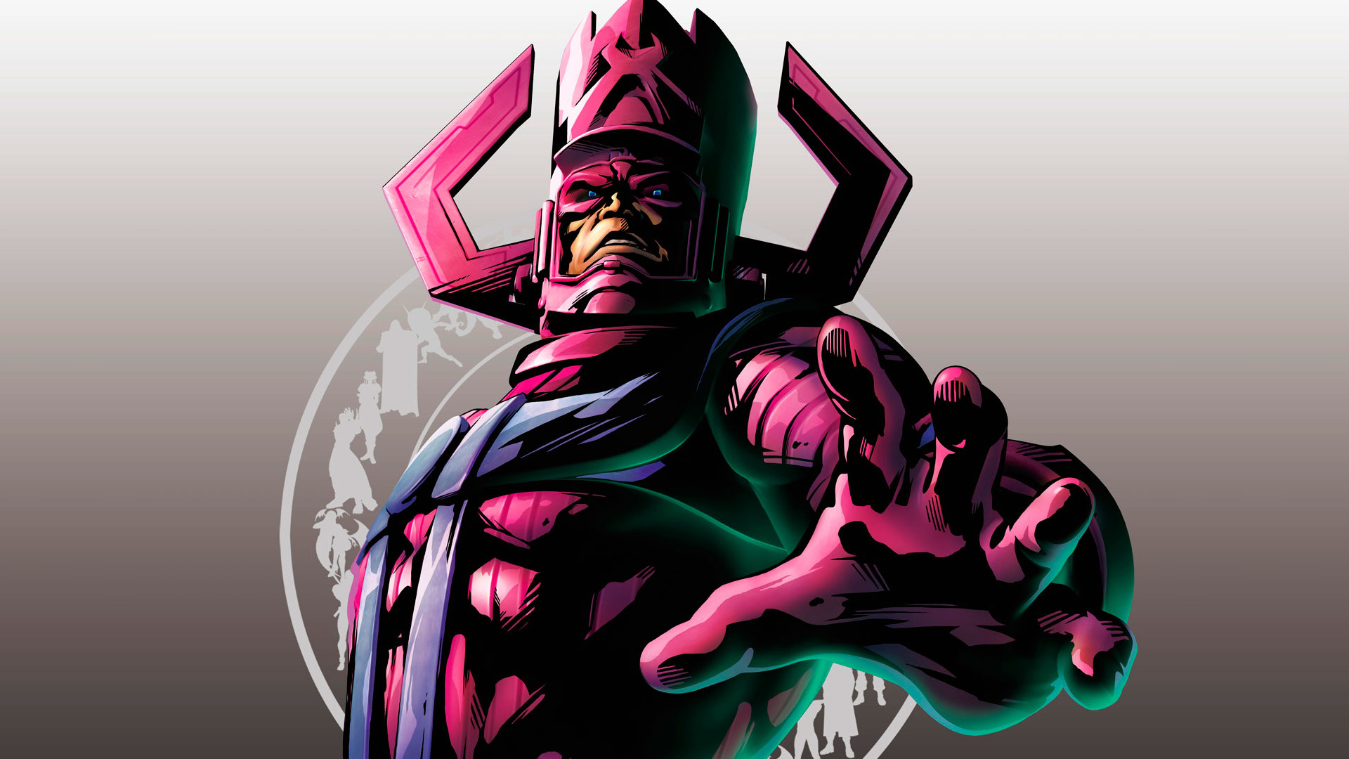Galactus, Marvel Comics, Viola, Full HD, sfondo per PC