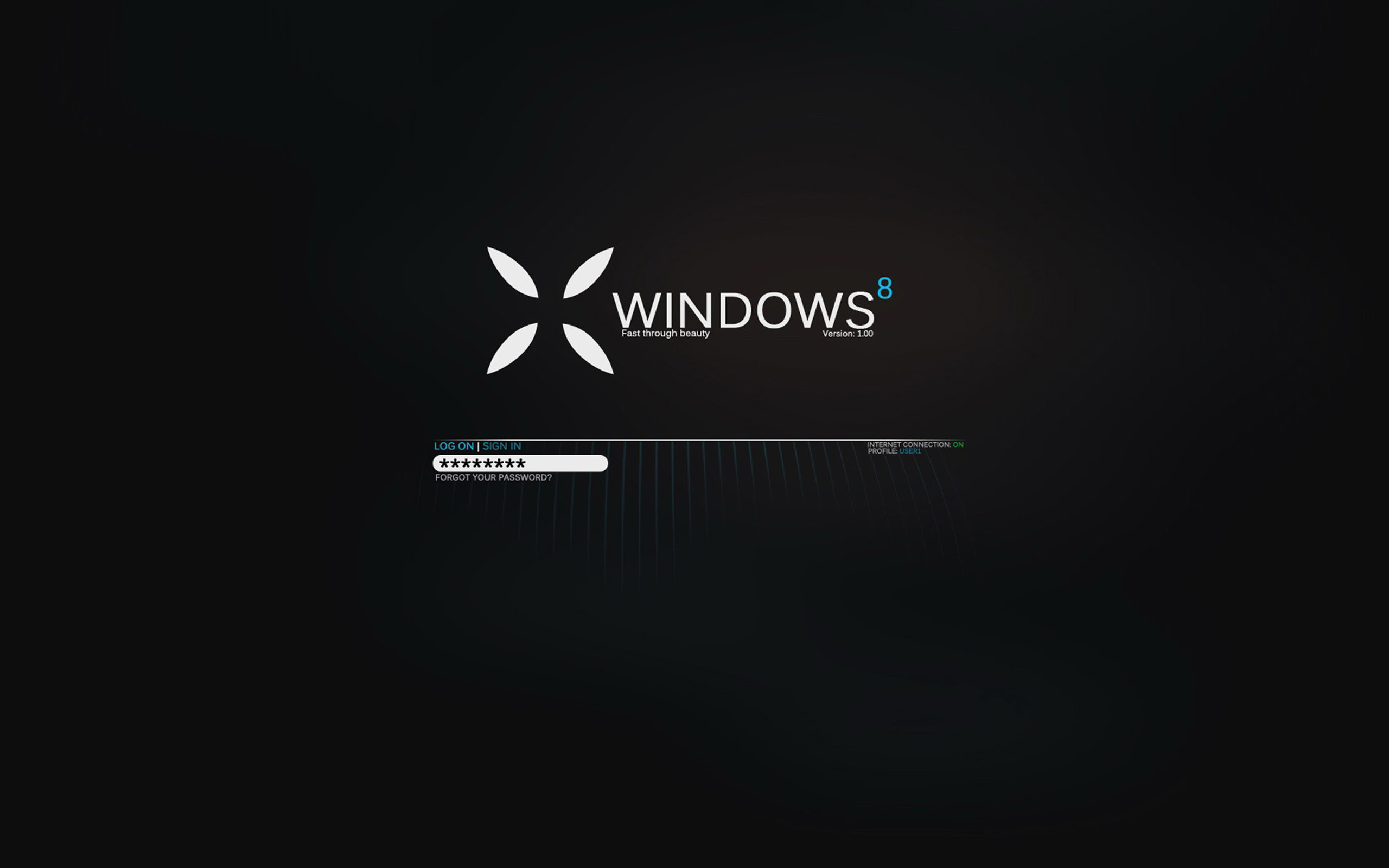 Windows 8, Schermata di avvio, Sfondo nero, 2560x1600, wallpaper desktop