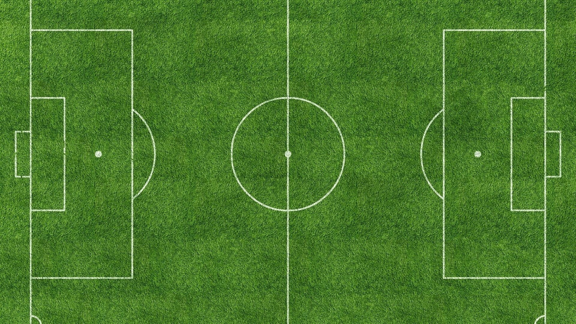 Campo da calcio, Vista dall'alto, Linee bianche, Erba, Full HD 1080p, sfondo desktop