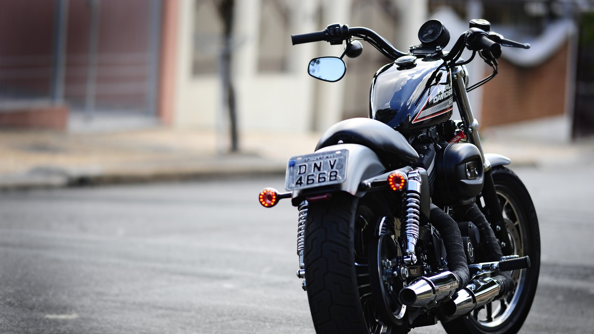 Harley-Davidson Sportster, Cruiser, Strada, Retro, Full HD, sfondo per PC e portatile