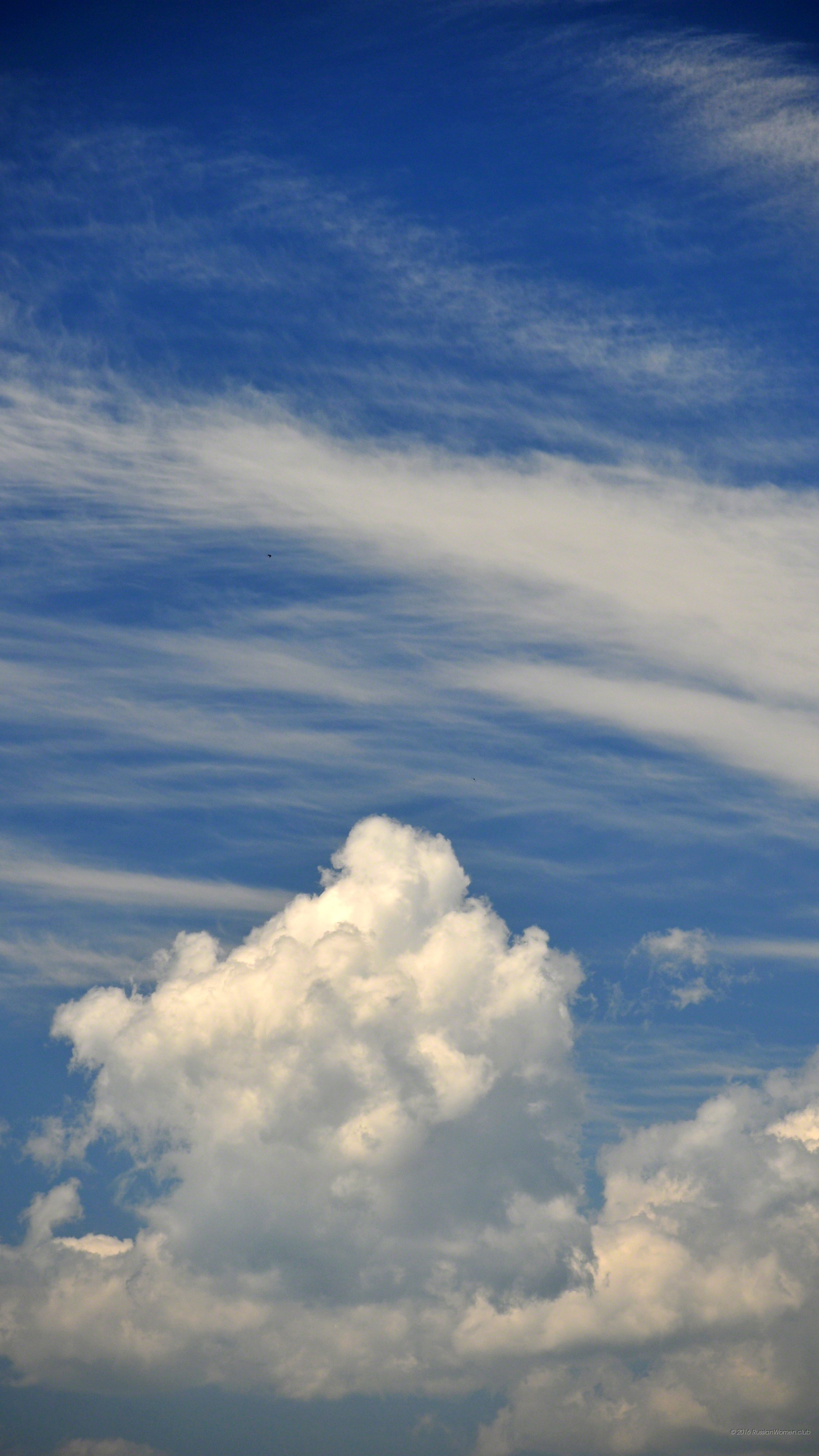 Nuvole, Cielo, Blu, sfondo Samsung