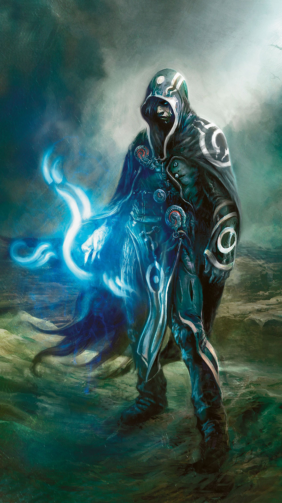 Jace Beleren, Magic: The Gathering, Planeswalker, Magia blu, wallpaper per iPhone e Android
