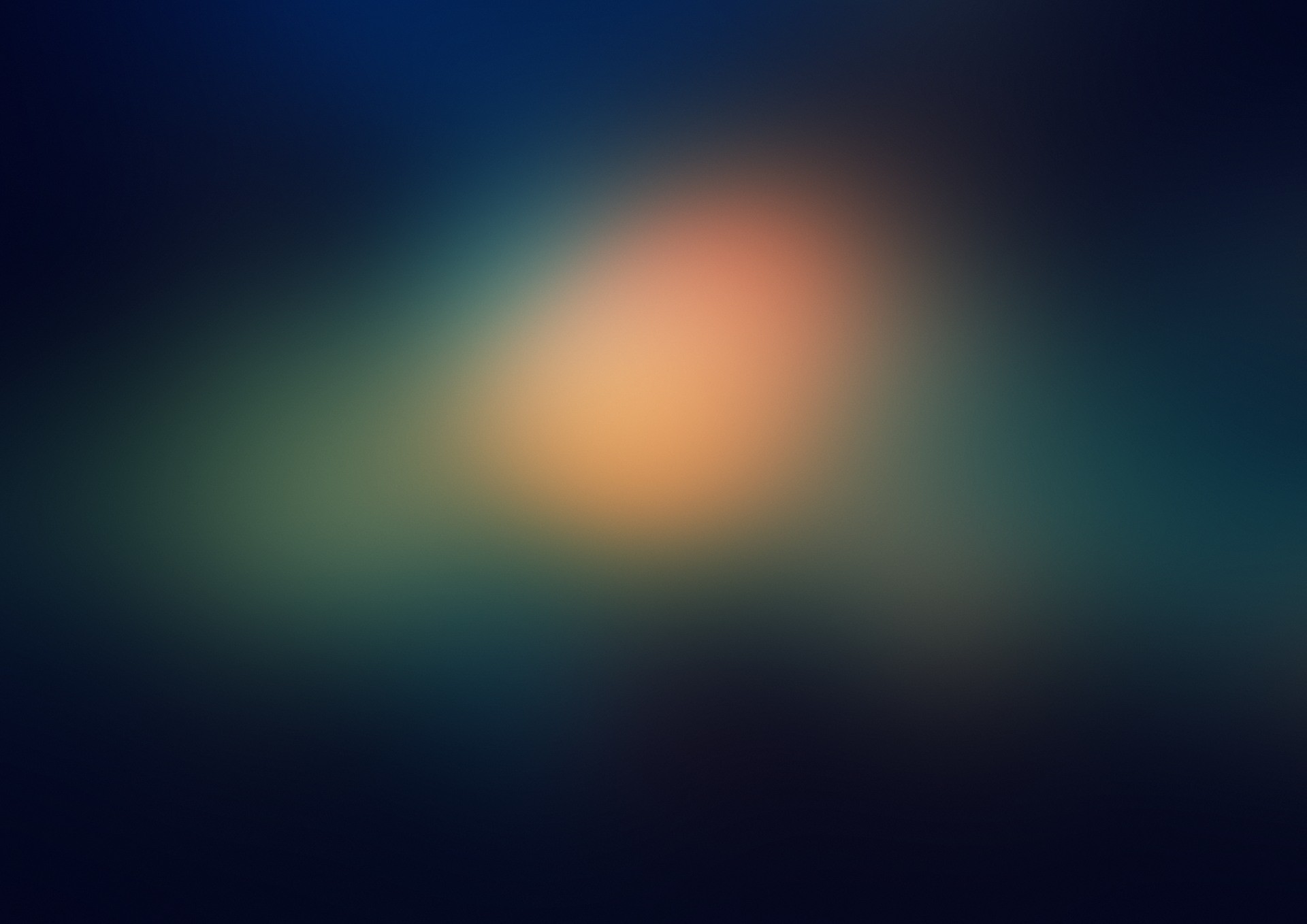 Sfocatura, Blu notte, Arancione, Astratto, Full HD, sfondo desktop