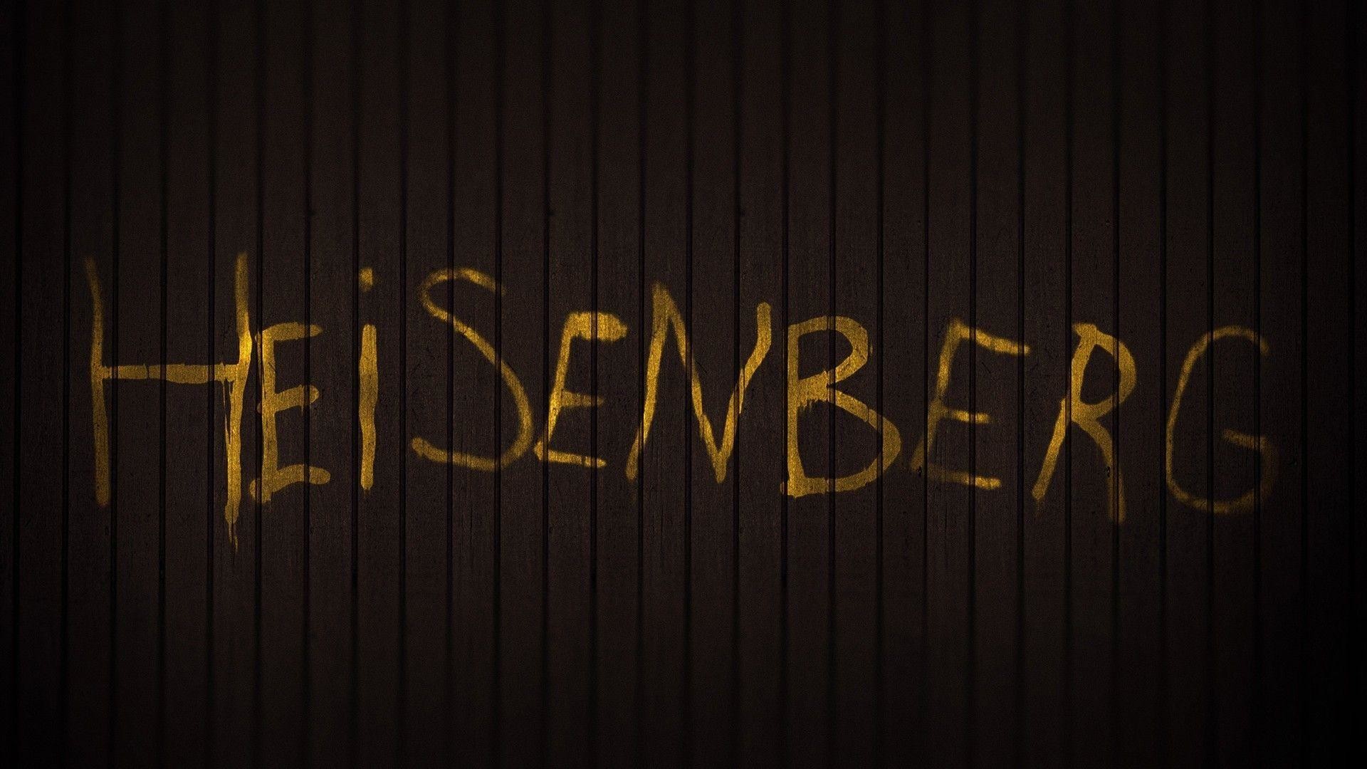 Heisenberg, Breaking Bad, Scritta, Sfondo scuro, Full HD, wallpaper per portatile
