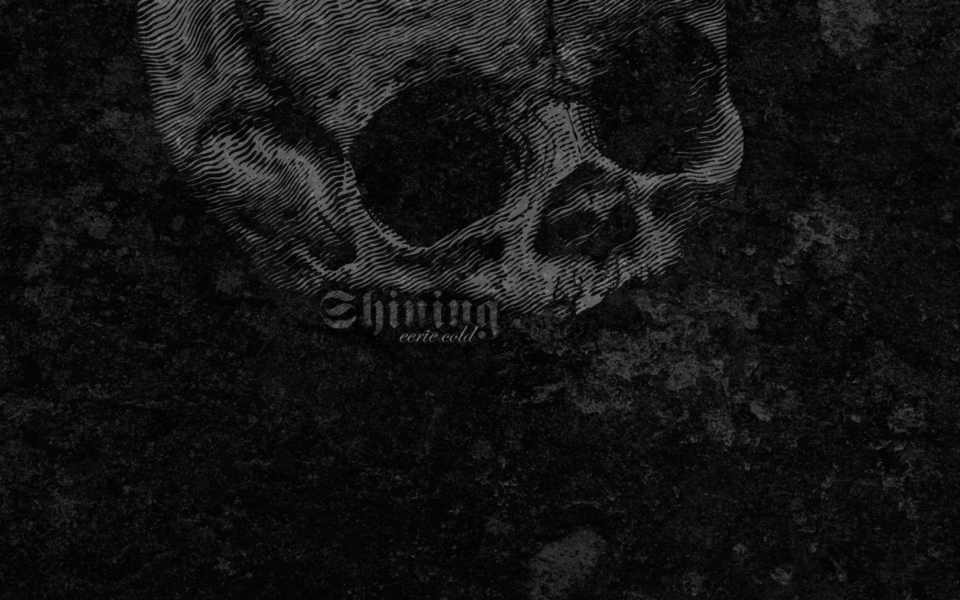 Shining, Teschio, Black metal, Sfondo scuro, 1920x1200, wallpaper desktop