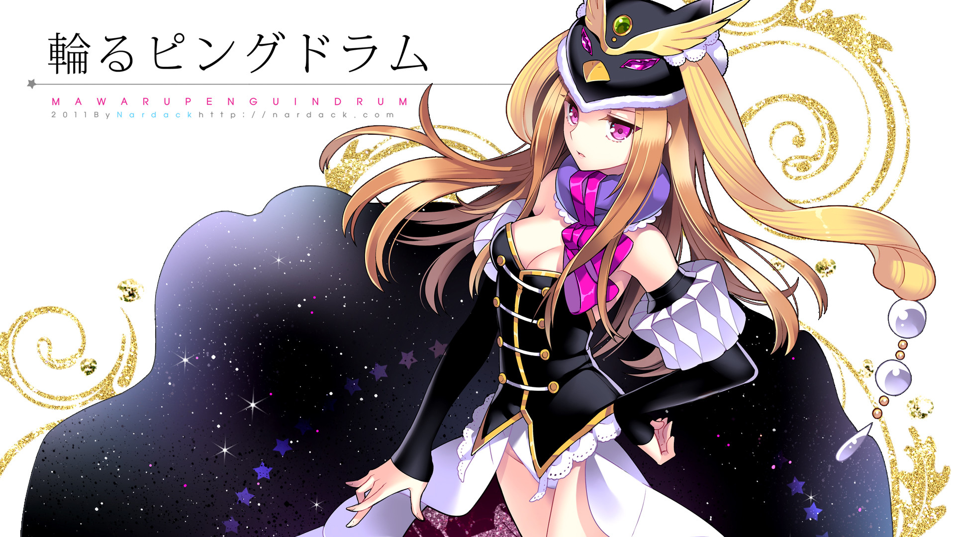 Princess of the Crystal, Mawaru Penguindrum, Anime, Cappello, Full HD, wallpaper per PC