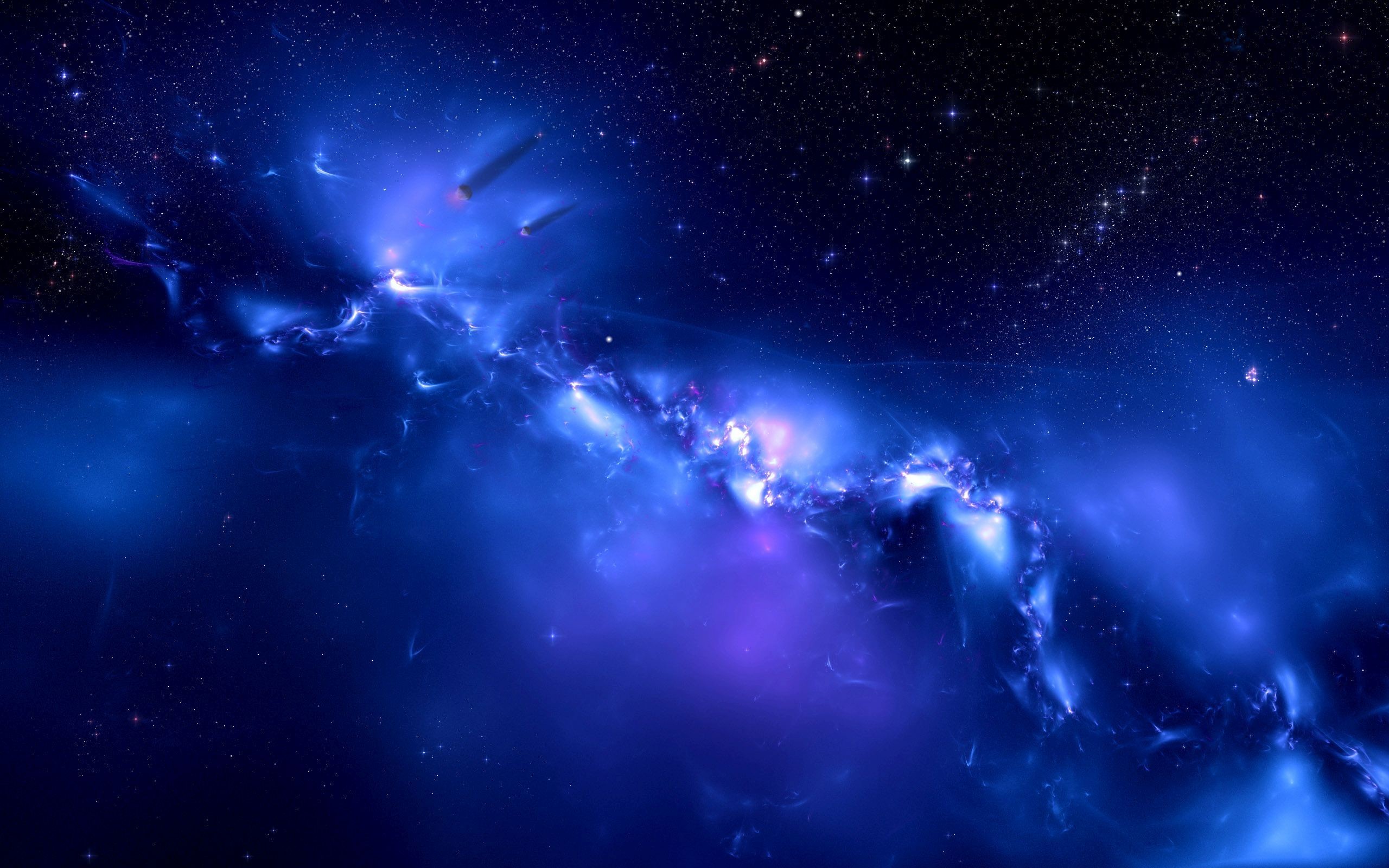 Via Lattea, Galassia, Spazio, Nebulosa, 2K, sfondo desktop