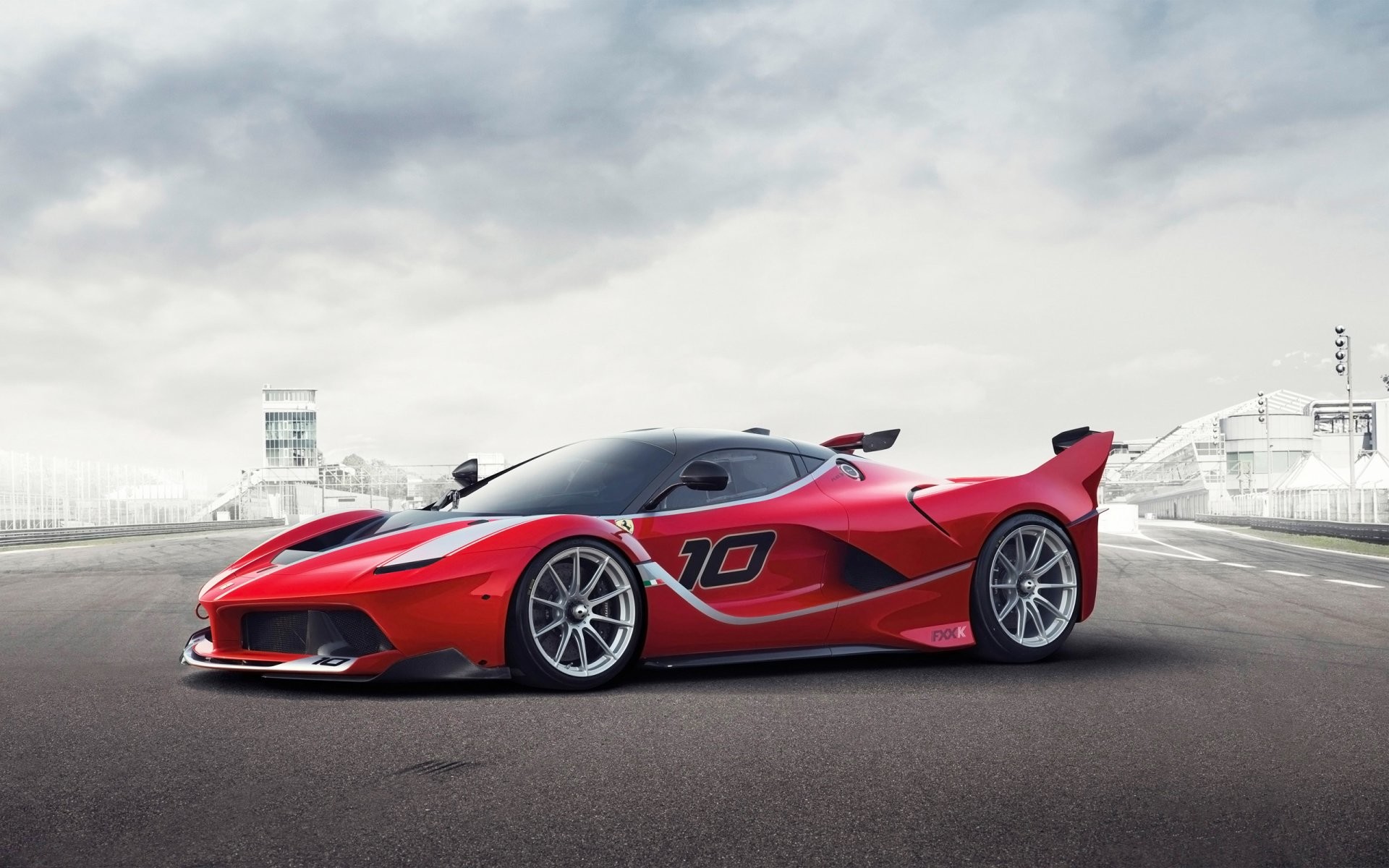 Ferrari FXX K, Ferrari, Pista, Auto da corsa, 16:10 Full HD, sfondo widescreen