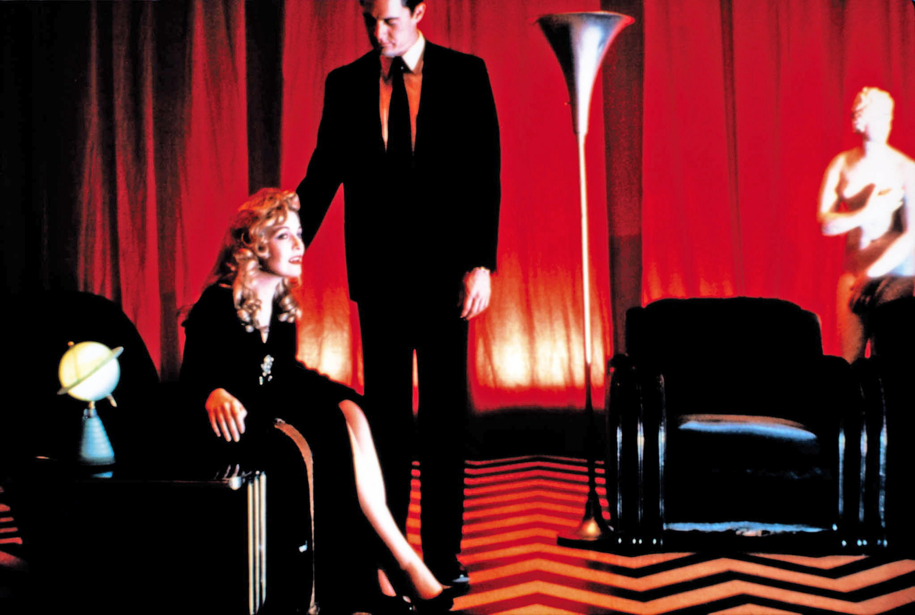 Dale Cooper, Laura Palmer, Kyle MacLachlan, Sheryl Lee, Twin Peaks, Loggia Nera, Venere di Milo, sfondo 2K