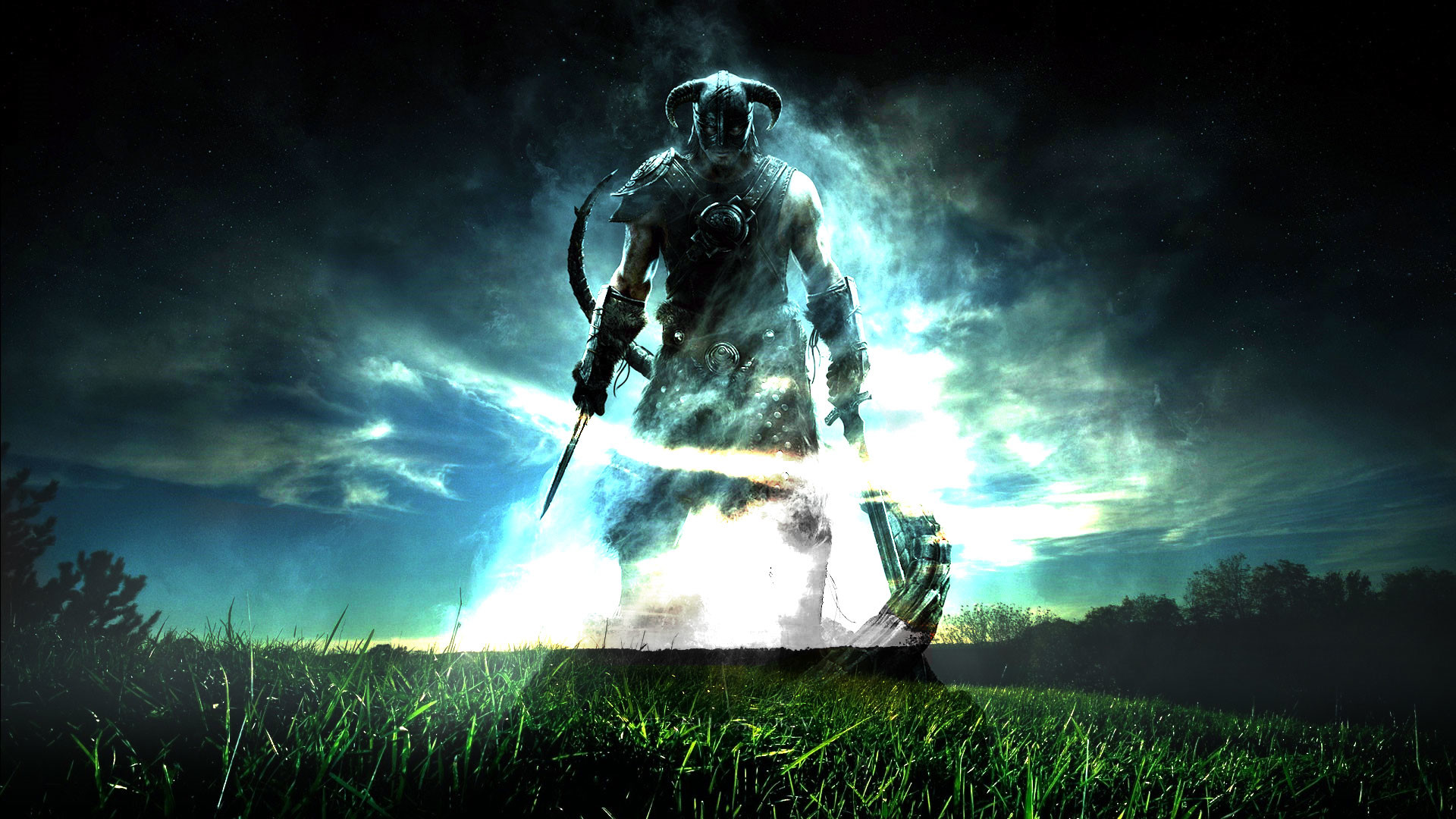 The Elder Scrolls V: Skyrim, Dovahkiin, Videogioco, Fantasy, Full HD, sfondo per PC e portatile