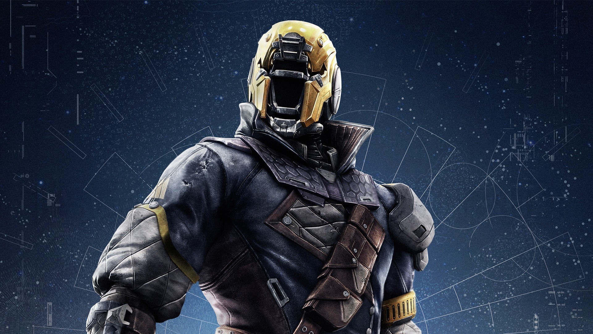 Destiny, Titano, Armatura, Stelle, Full HD, sfondo per portatile