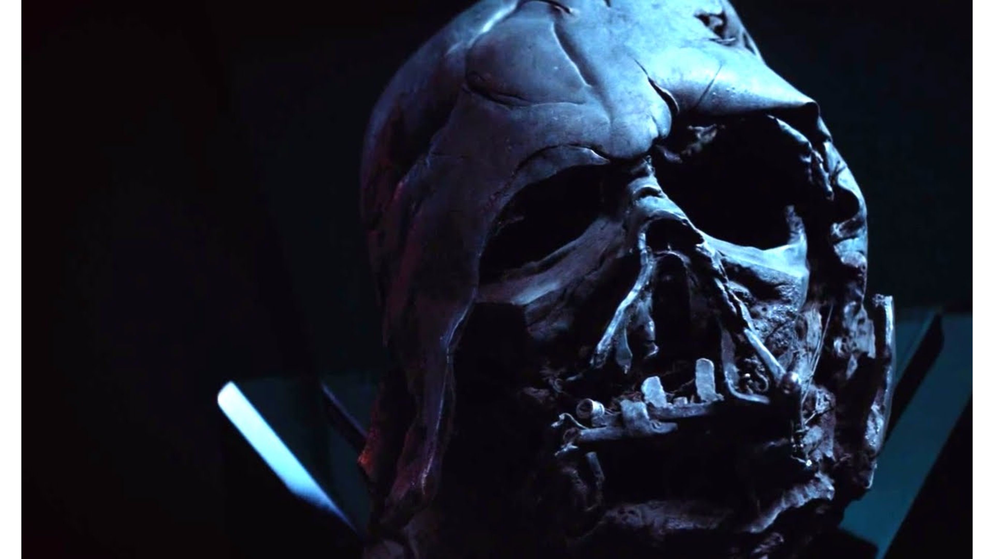 Casco di Darth Vader, Star Wars: Il risveglio della Forza, Darth Vader, Bruciato, 4K UHD