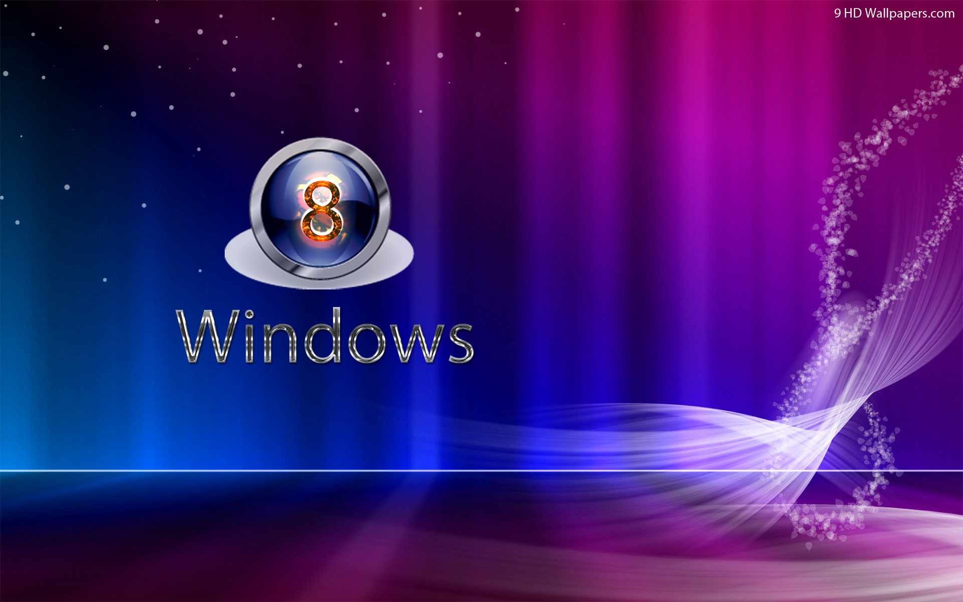 Windows 8, Logo, Viola, Aurora, 1920x1200, sfondo per PC