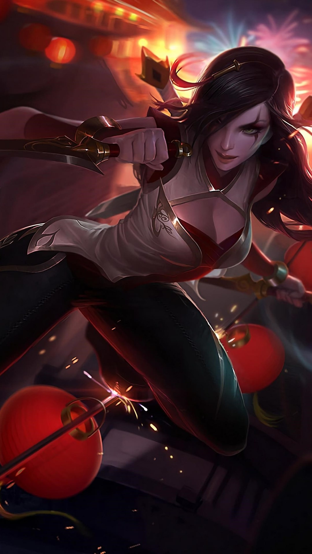 Katarina, League of Legends, sfondo per iPhone e Android
