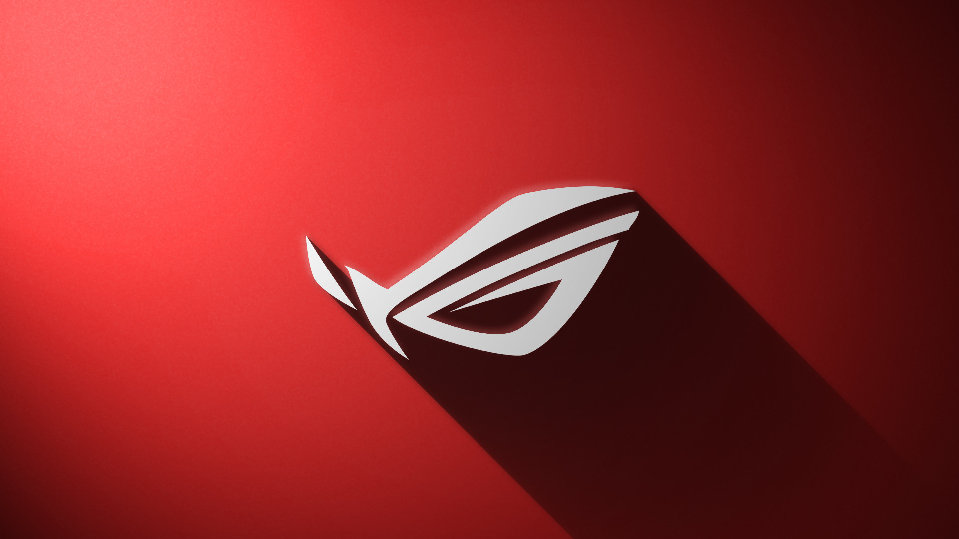 Republic of Gamers, ASUS ROG, Logo, Rosso, 1920x1080, sfondo per PC