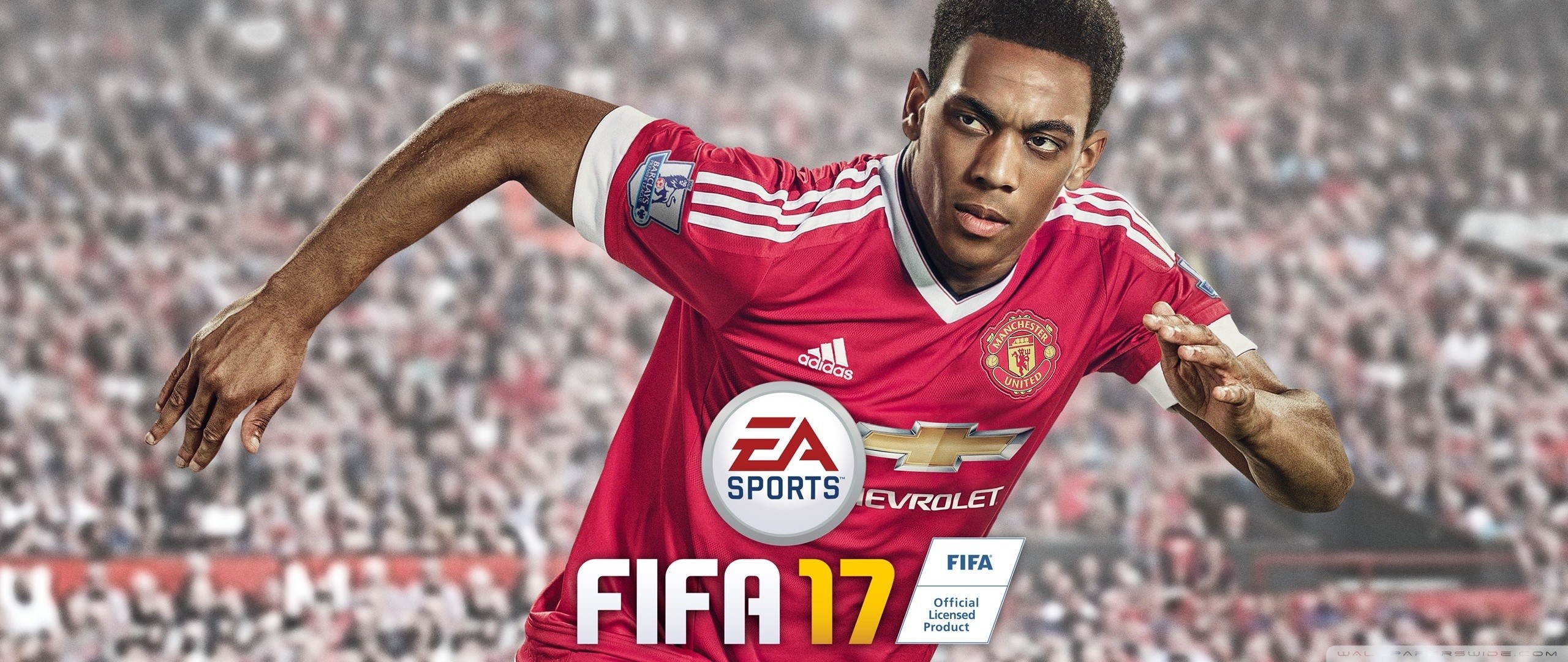 Anthony Martial, FIFA 17, Manchester United, EA Sports, Full HD, wallpaper per PC