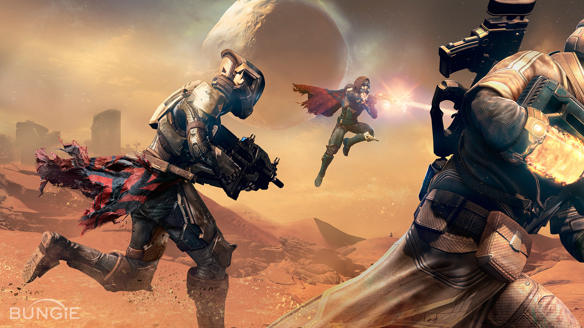 Destiny, Guardiani, Marte, Combattimento, Bungie, 1920x1080, sfondo per PC