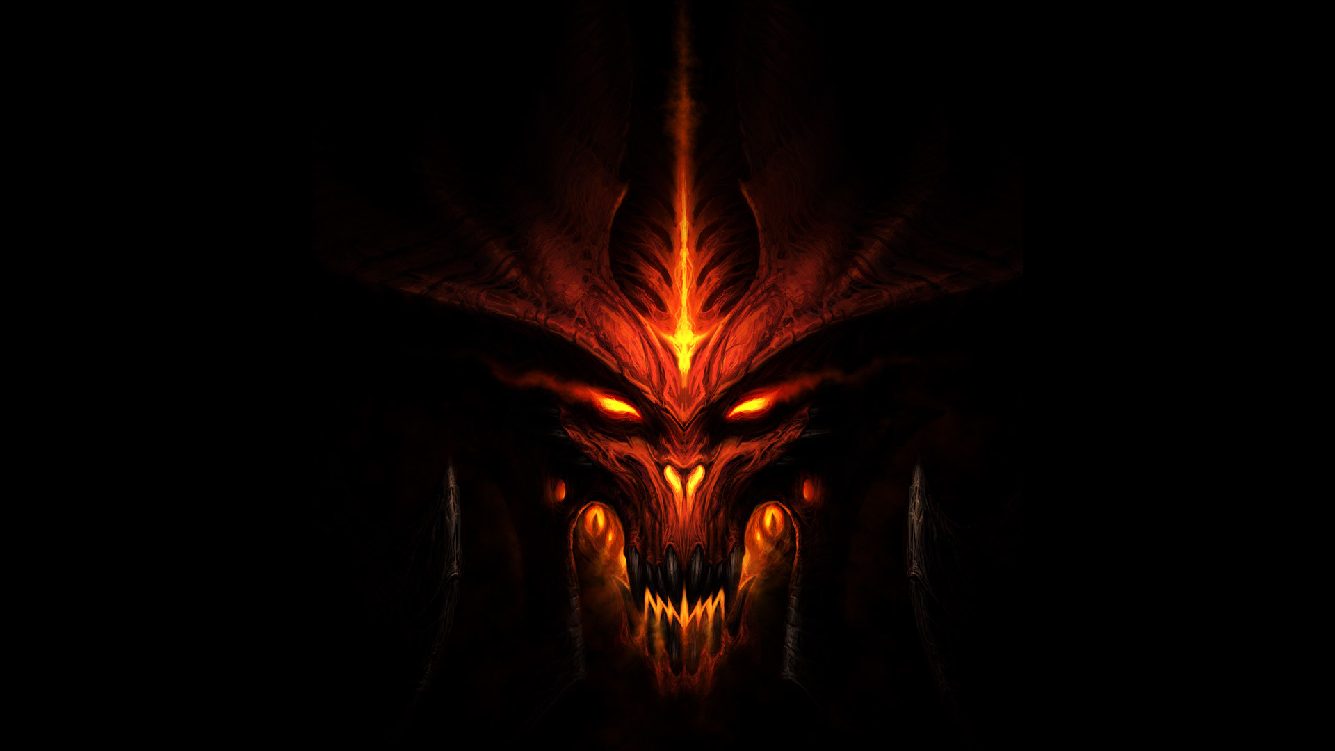 Diablo III, Diablo, Demone, Fuoco, Full HD, sfondo per PC e portatile
