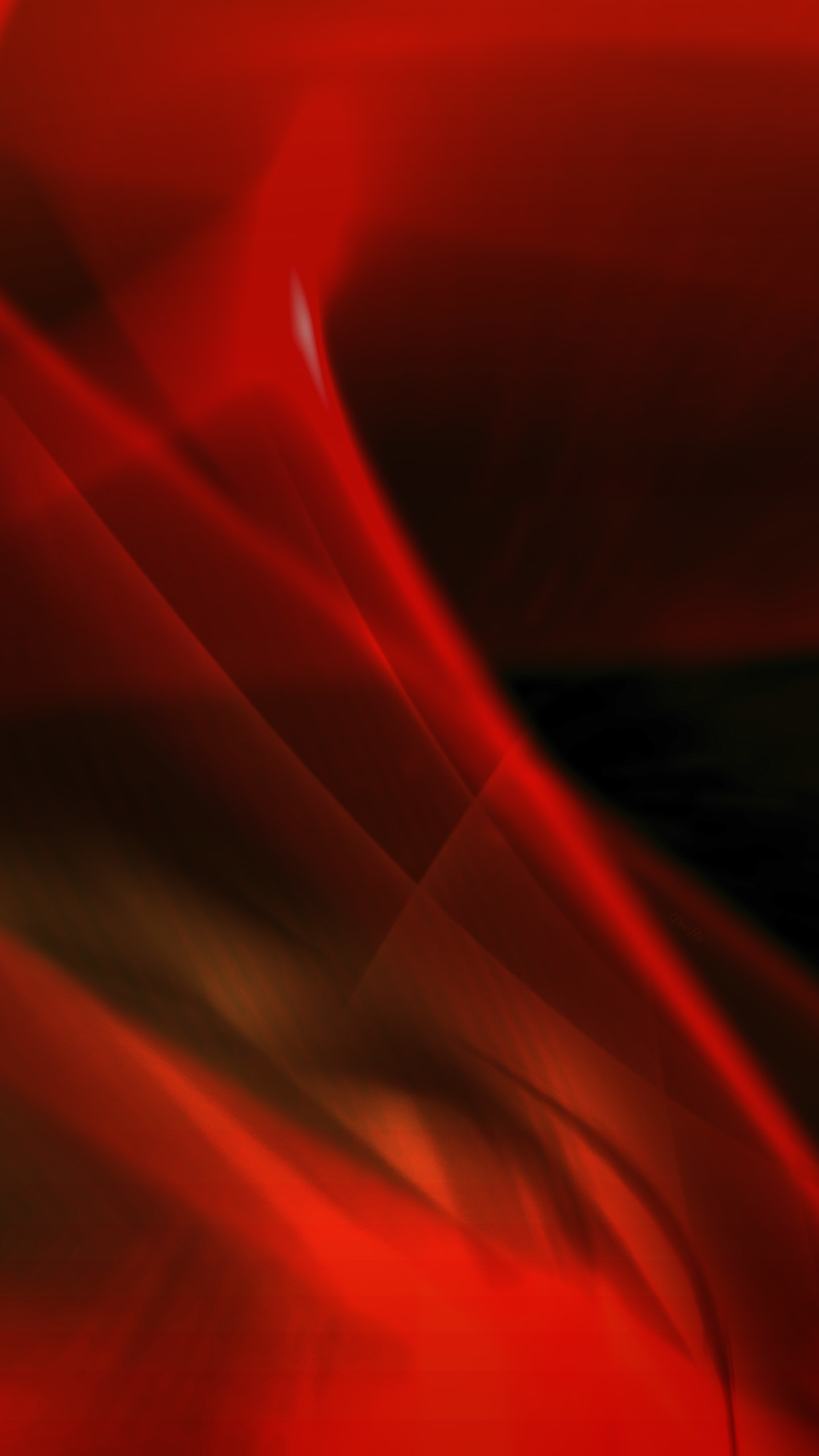 Forme fluide, Rosso, Astratto, sfondo Samsung S25 Edge verticale