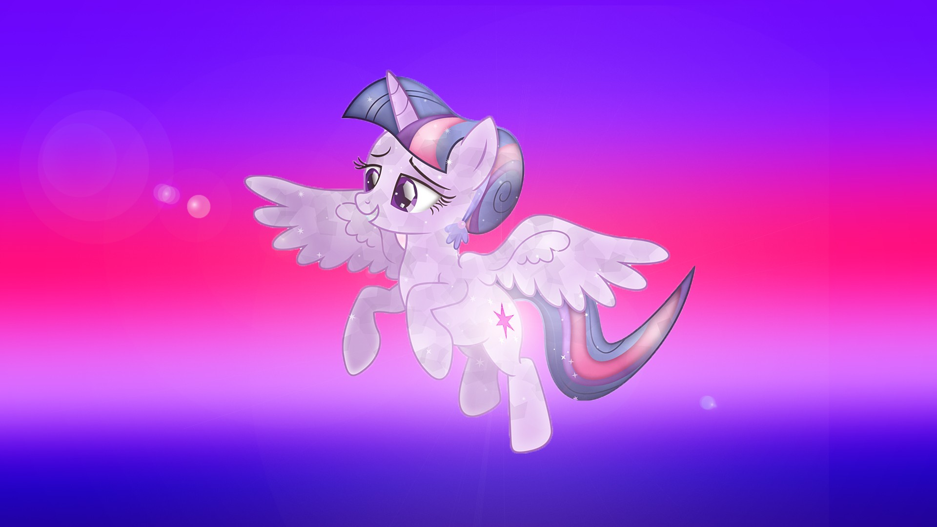 Twilight Sparkle, My Little Pony: L'amicizia è magica, Alicorno, Rosa, sfondo Full HD per portatile