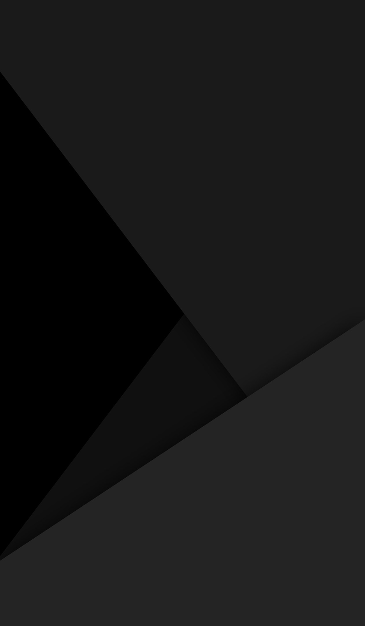 Material Design, Nero, Triangolo, Minimalista, Dark, Full HD, sfondo per iPhone e Android