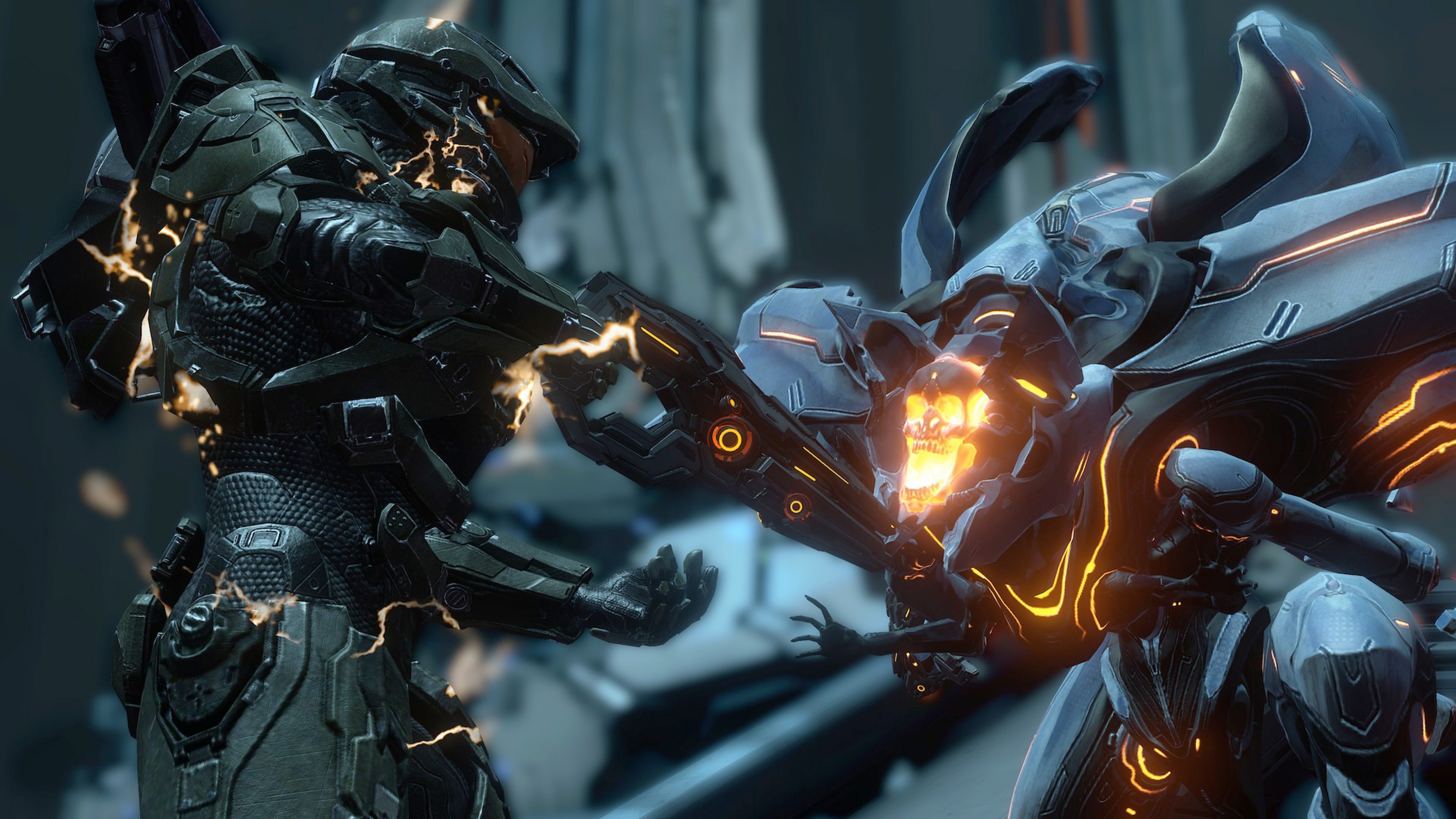 Master Chief, Halo 5: Guardians, Combattimento, Videogioco, 4K, sfondo Windows 11