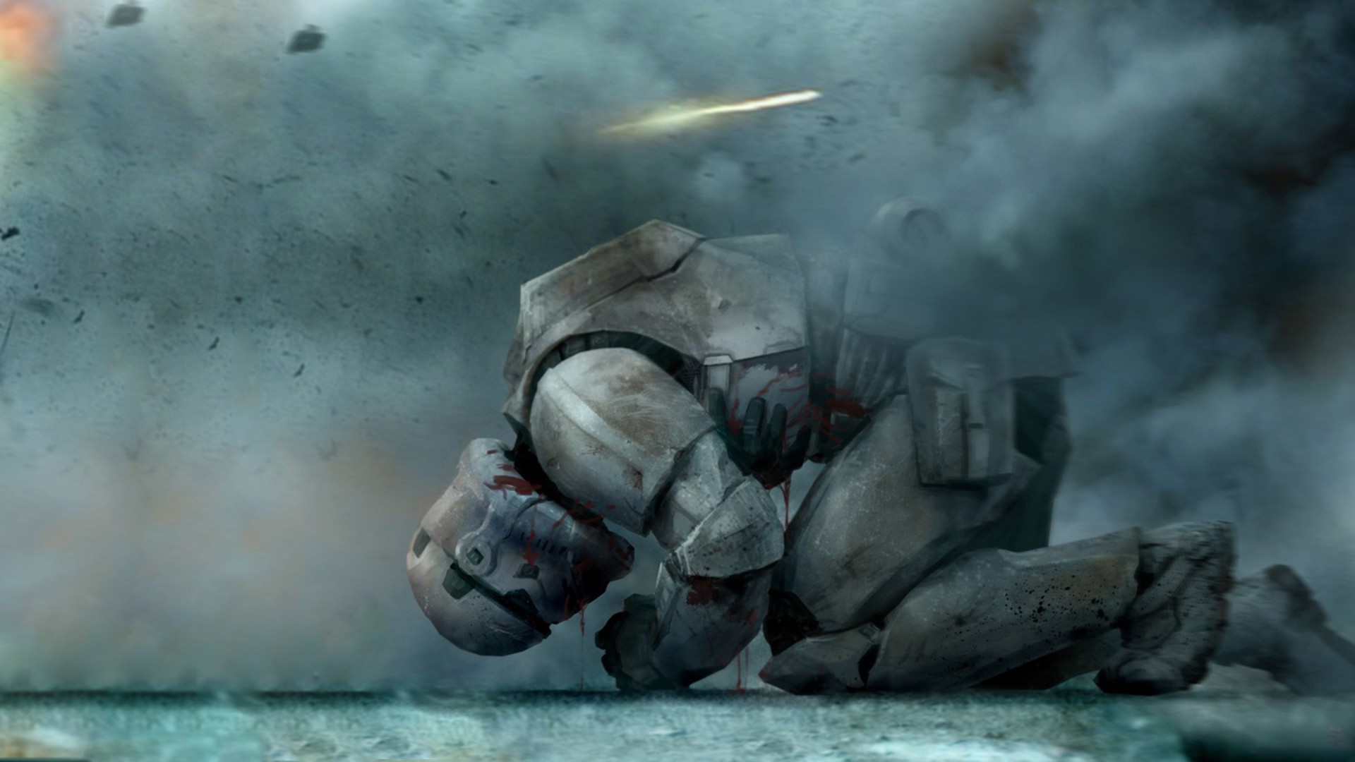 Robot, Guerra, Arte digitale, Full HD 1080p, sfondo desktop