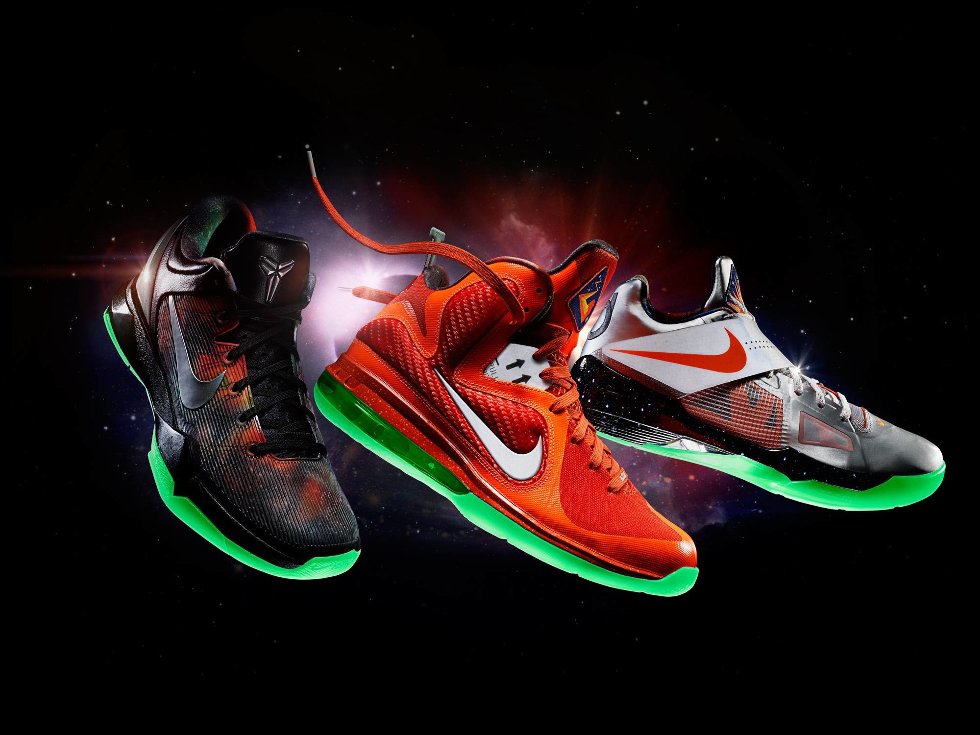 Nike LeBron, Nike, Scarpe da basket, Sfondo scuro, Full HD, schermata di blocco iPad