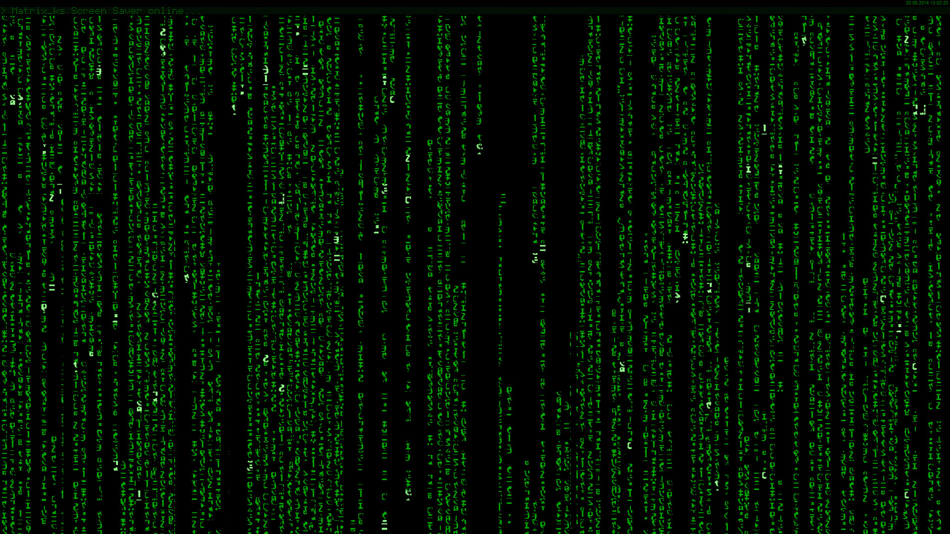 Matrix, Pioggia digitale, Verde, Full HD, sfondo desktop