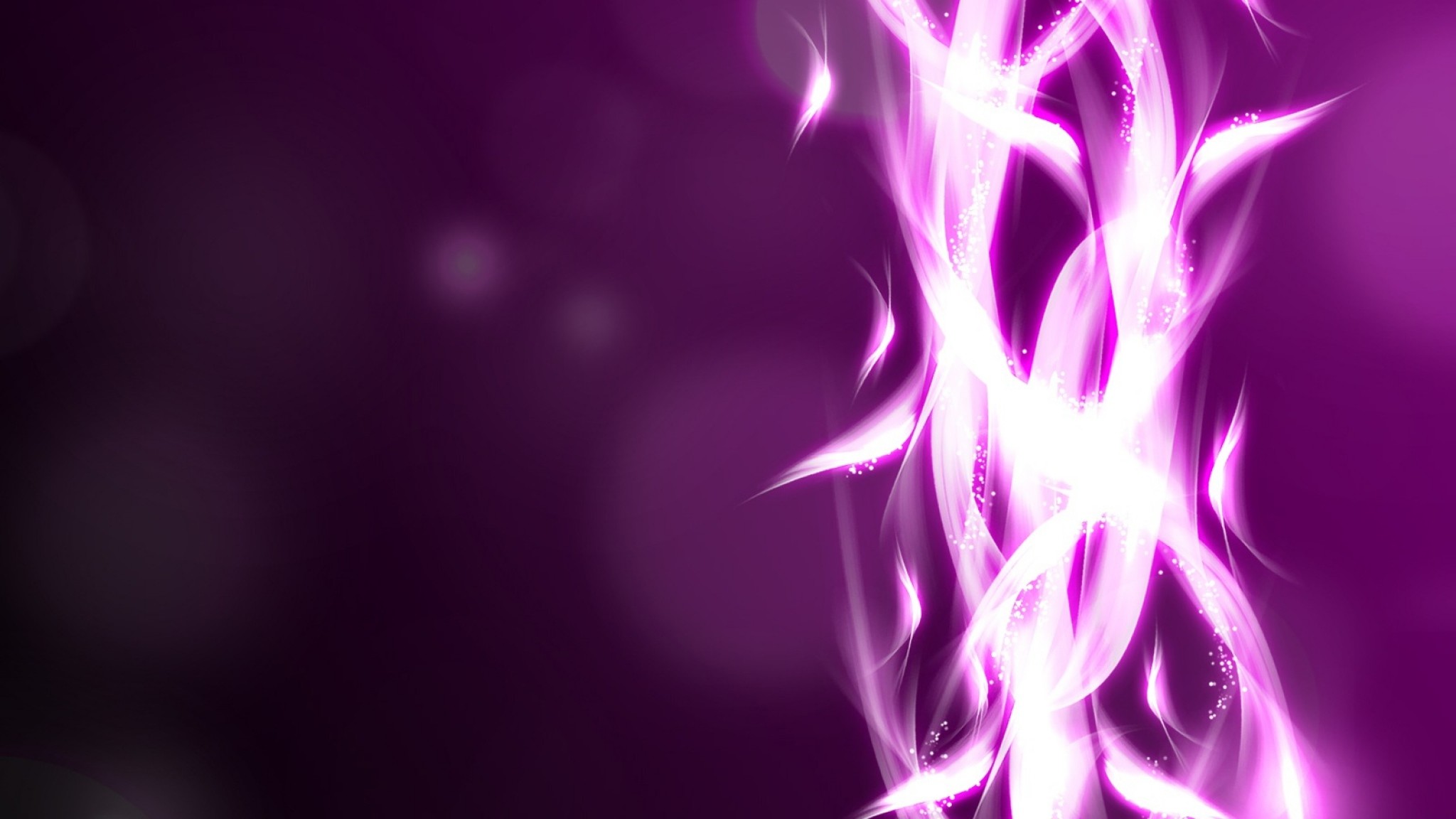 Viola, Fiamme astratte, Magenta, Luce, Full HD, sfondo desktop