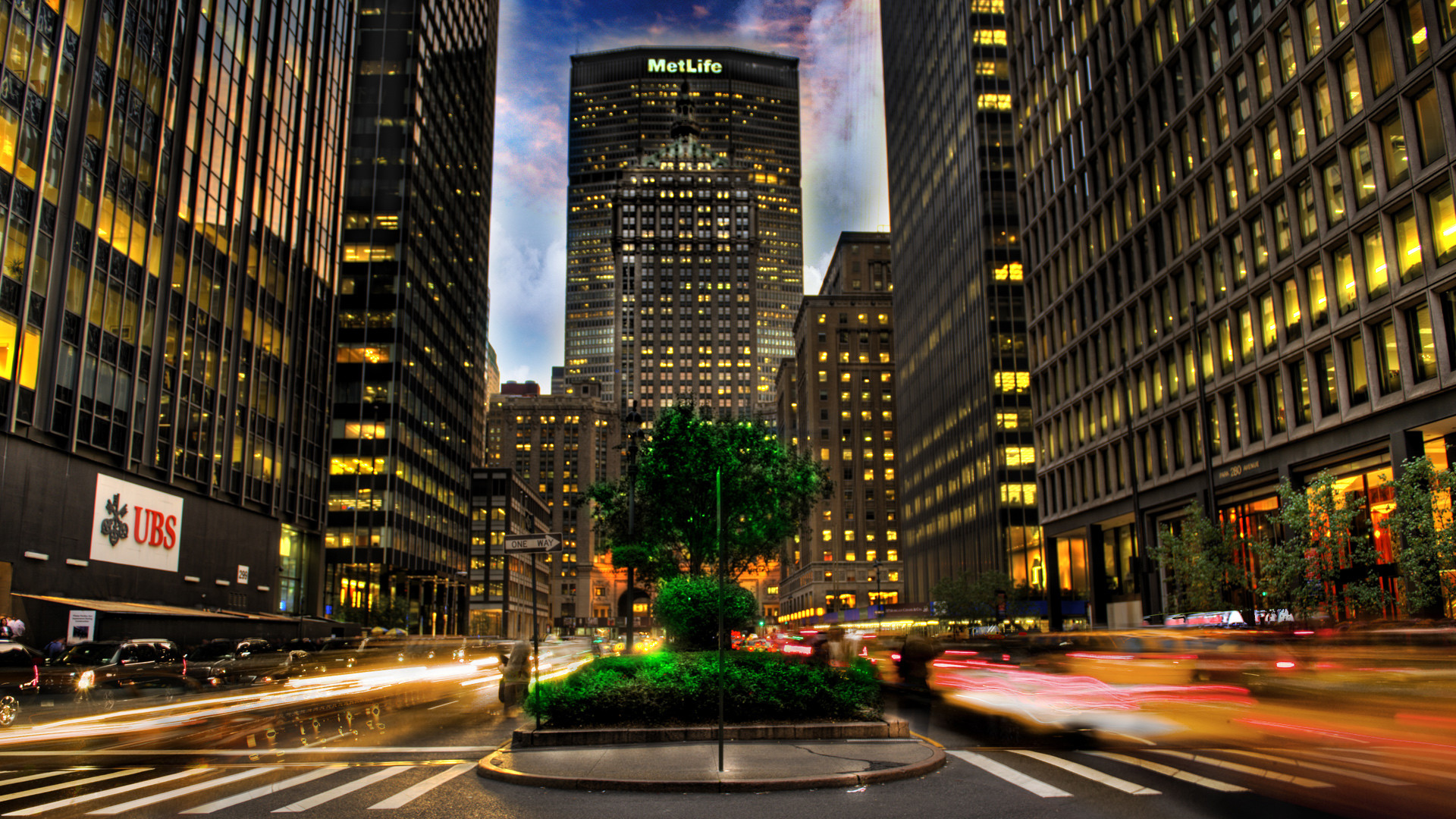 MetLife Building, Park Avenue, New York, Grattacieli, sfondo desktop iMac