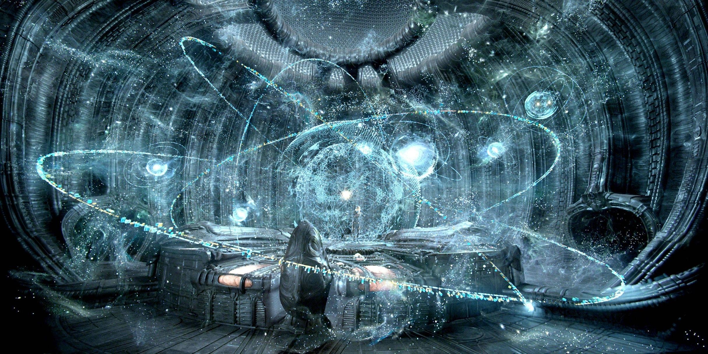 Prometheus, Mappa stellare, Ologramma, Full HD, sfondo desktop