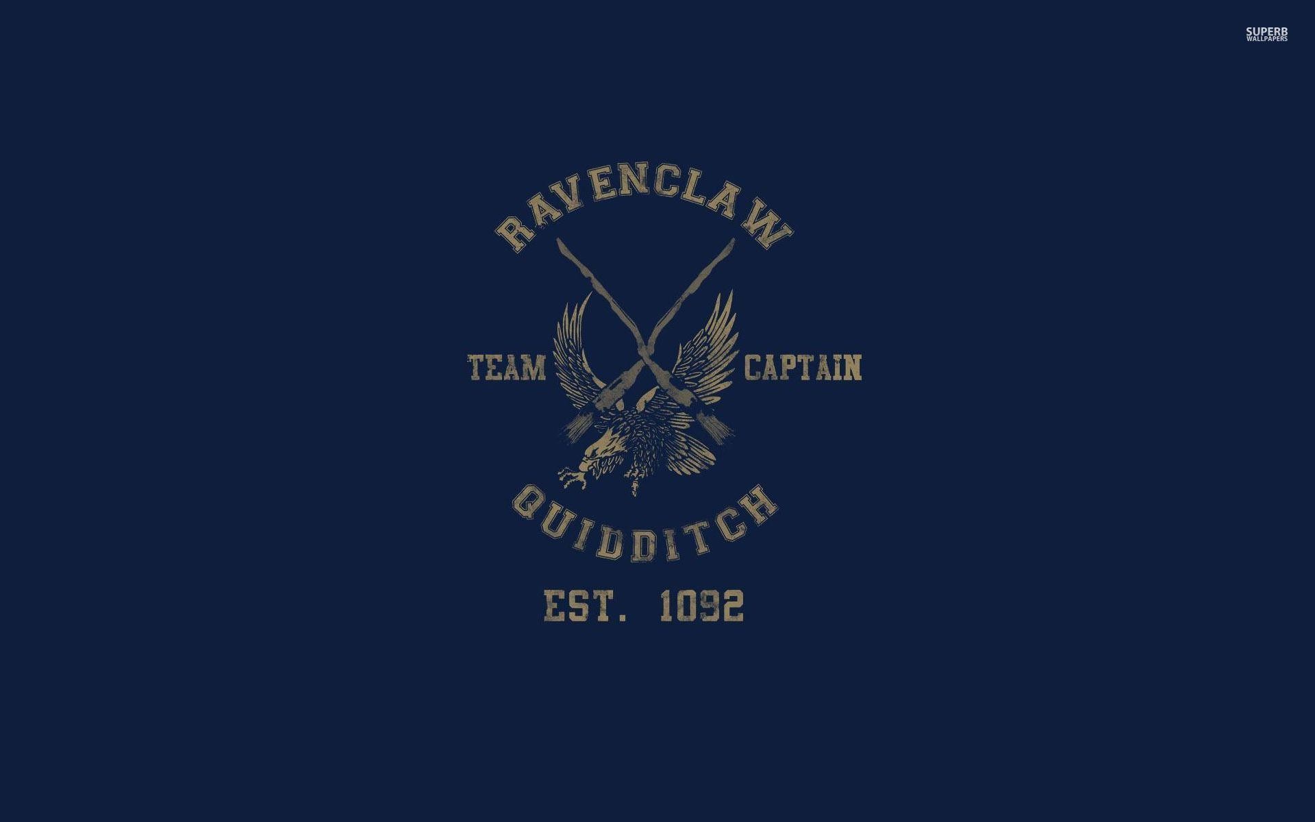 Corvonero, Quidditch, Harry Potter, Blu scuro, Stemma, Full HD, sfondo desktop