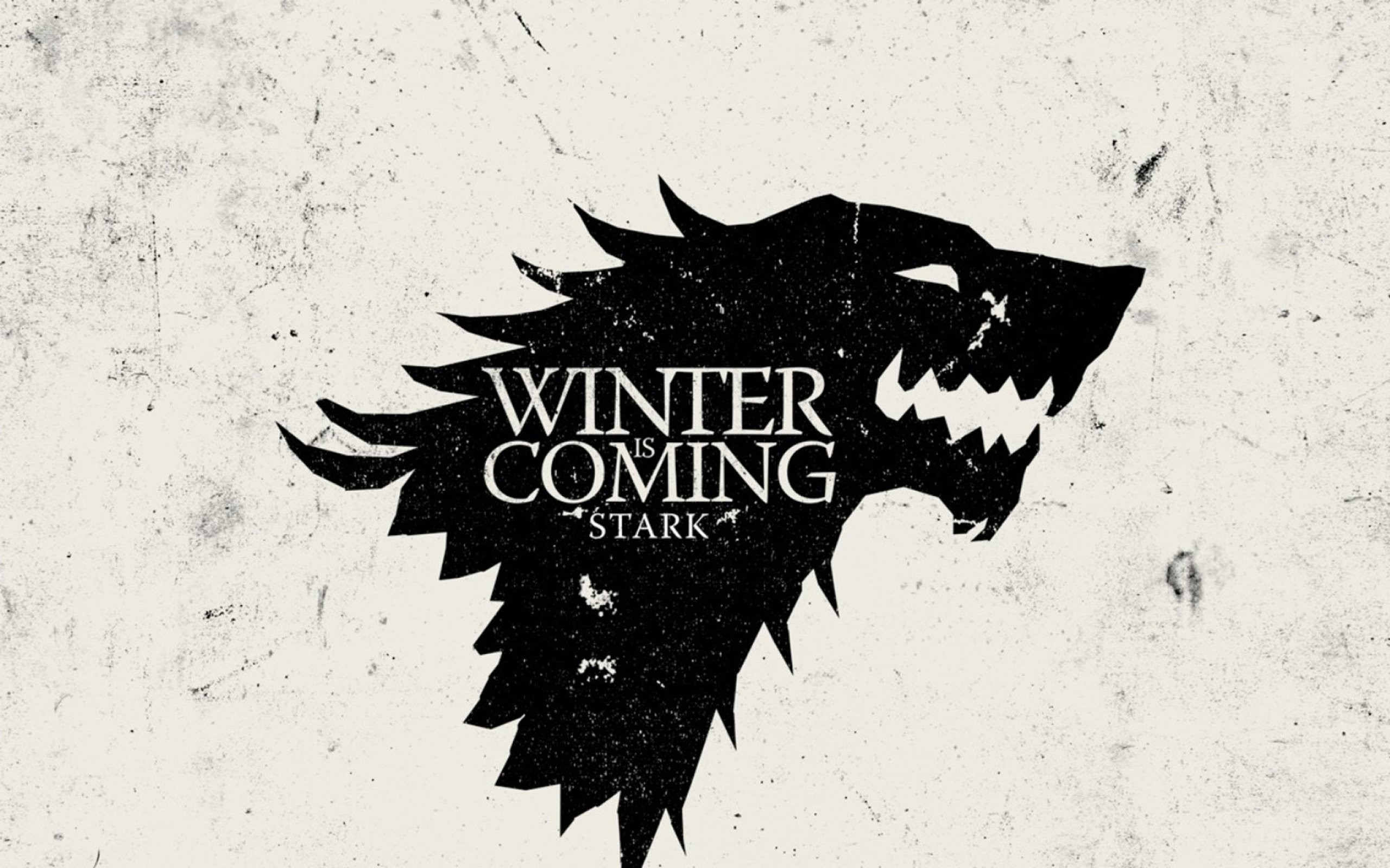 Metalupo, Casa Stark, Winter Is Coming, Il Trono di Spade, Sfondo chiaro, wallpaper 2560x1600