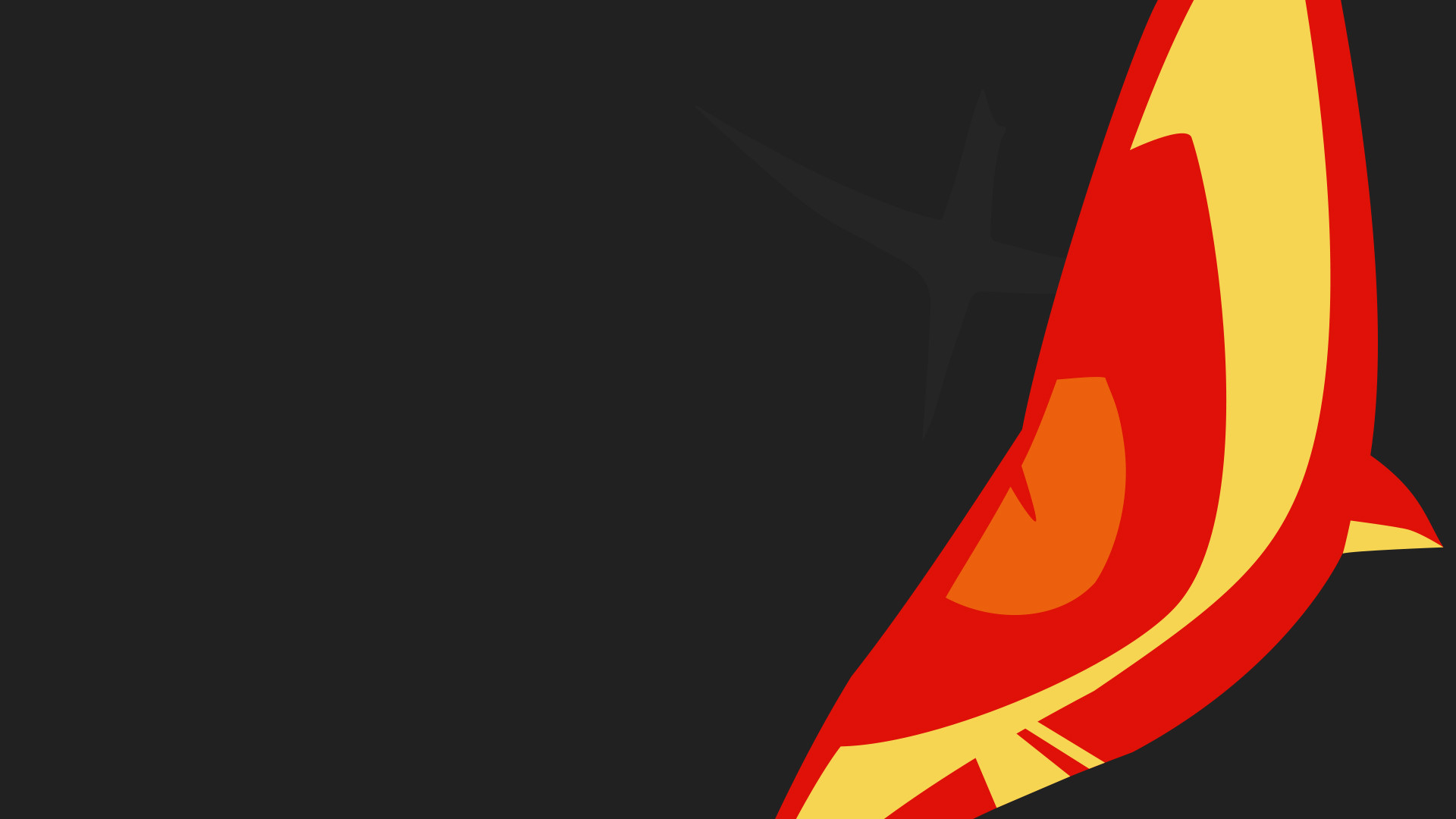 Senketsu, Kill la Kill, Occhio, Minimalista, Sfondo nero, Full HD, wallpaper per portatile
