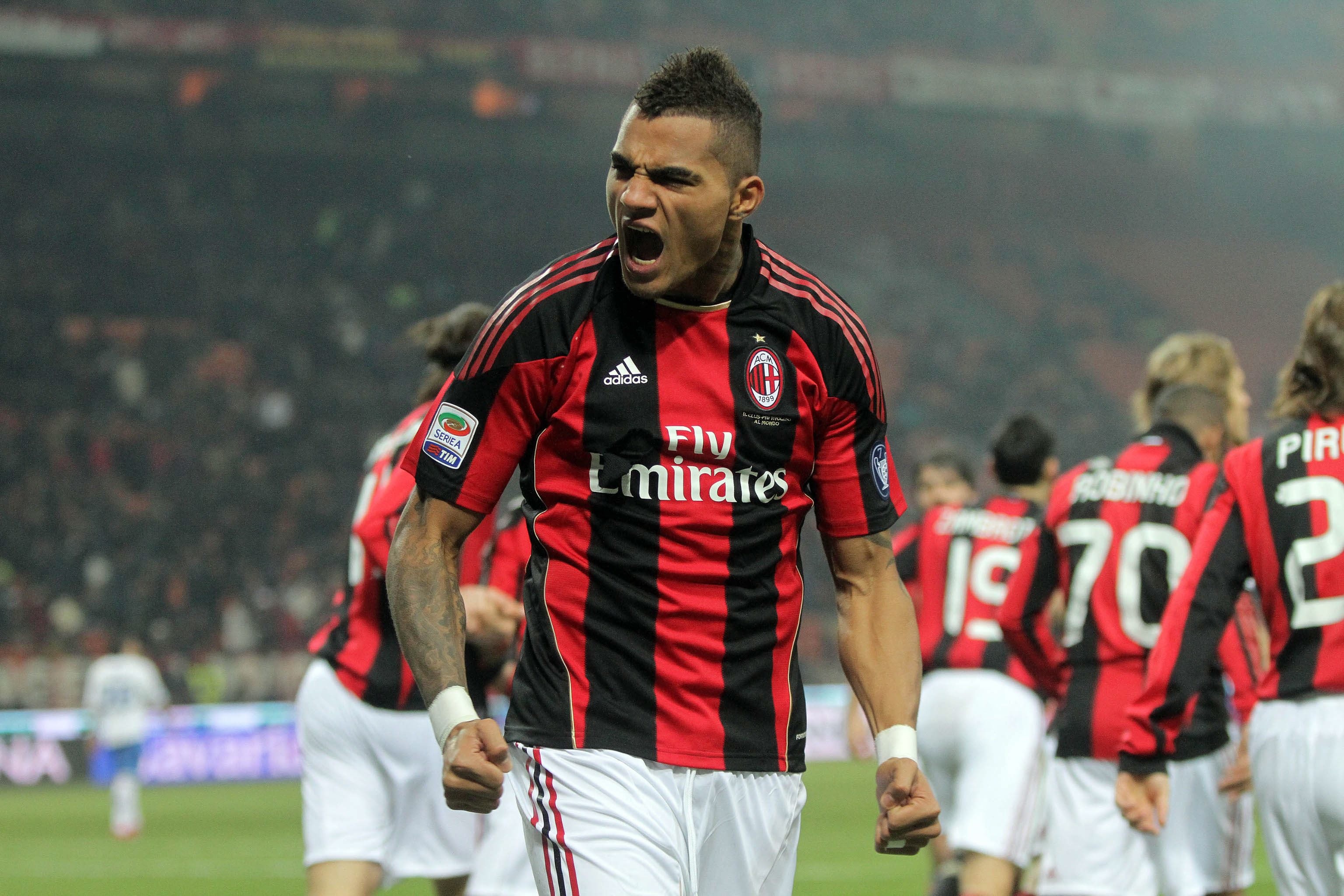 Kevin-Prince Boateng, AC Milan, Esultanza, Calcio, 2K, sfondo per PC