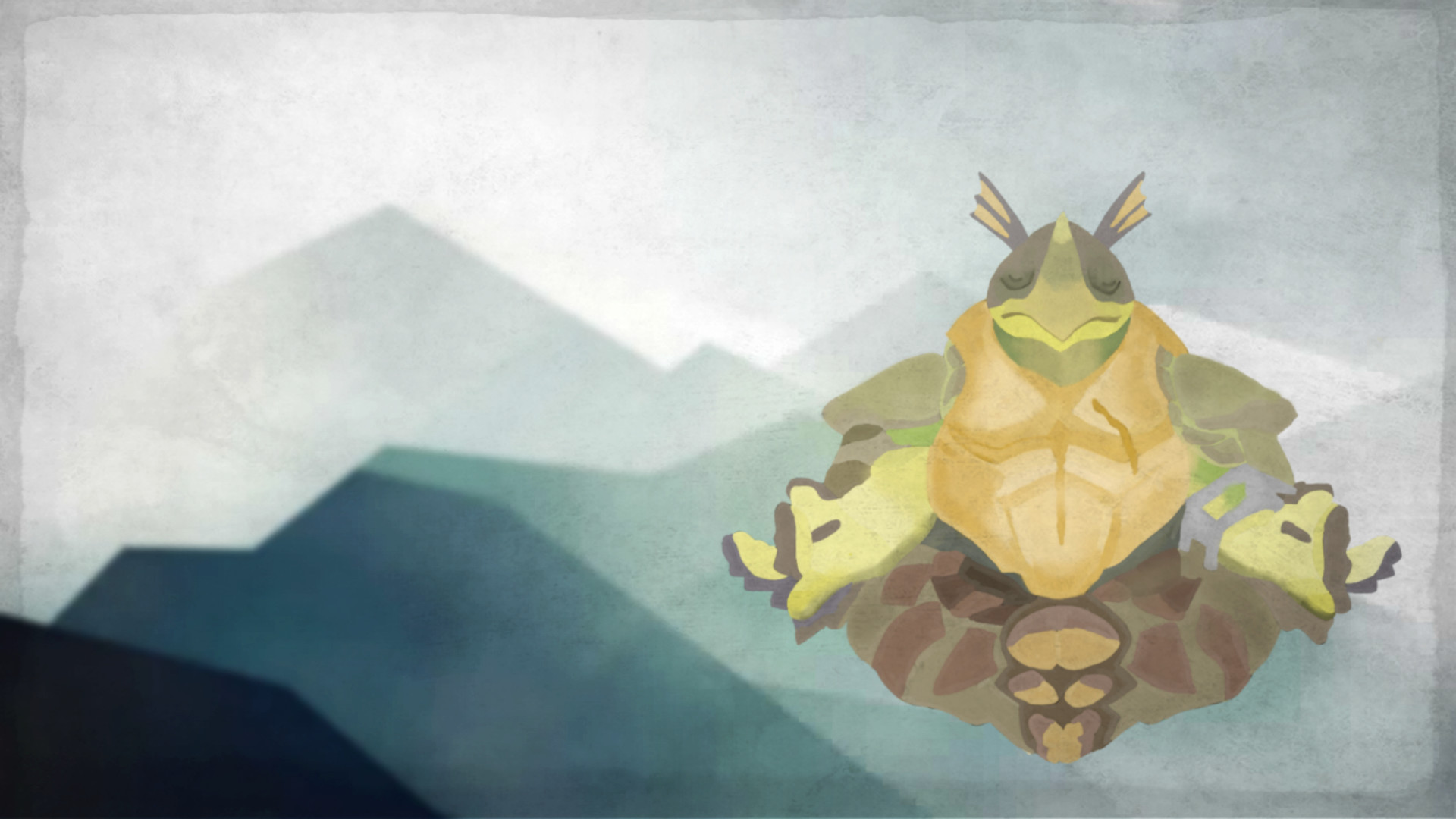 Makoa, Paladins, Minimalista, Montagne, 1920x1080, sfondo per PC