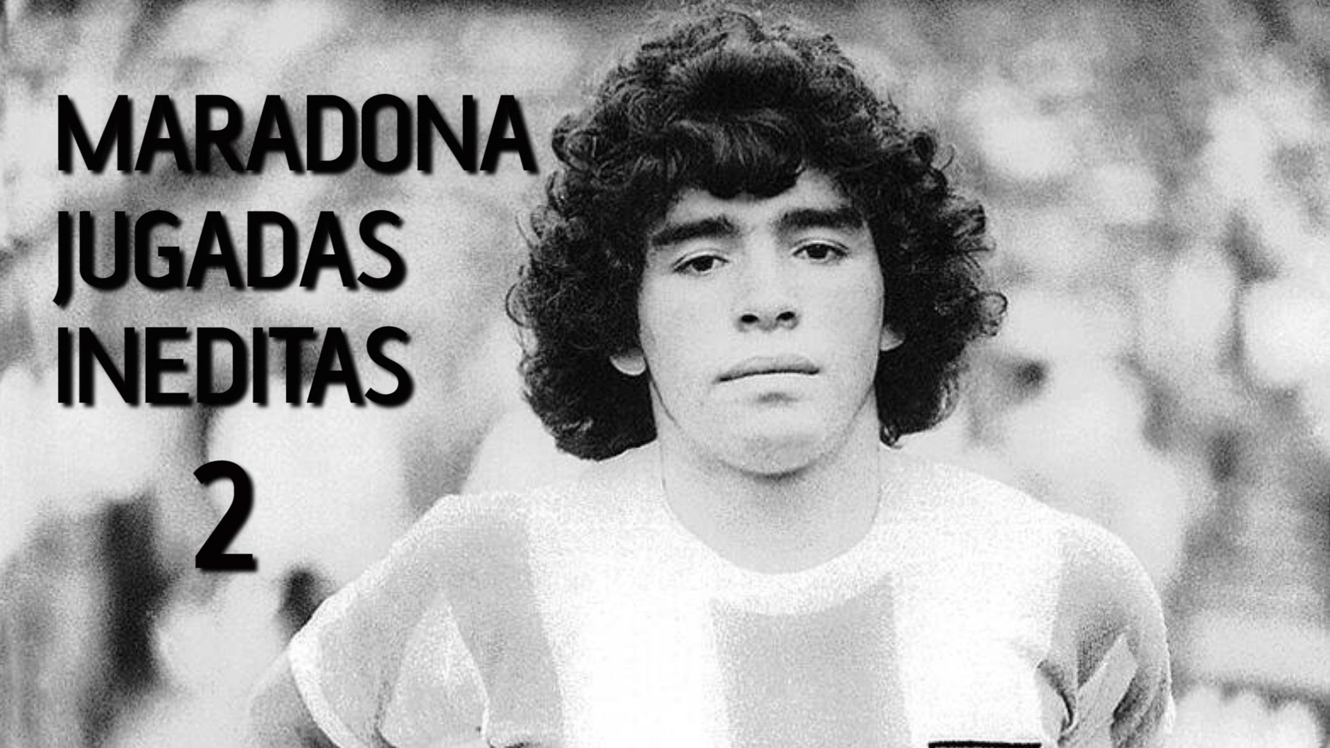 Diego Armando Maradona, Maradona Jugadas Inéditas 2, Bianco e nero, Ritratto, wallpaper Full HD