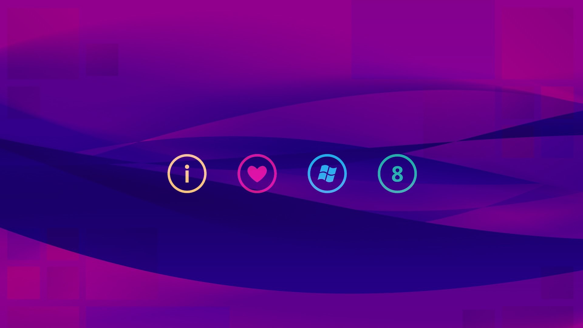 Windows 8, Icone, Viola, Full HD 1080p, sfondo desktop