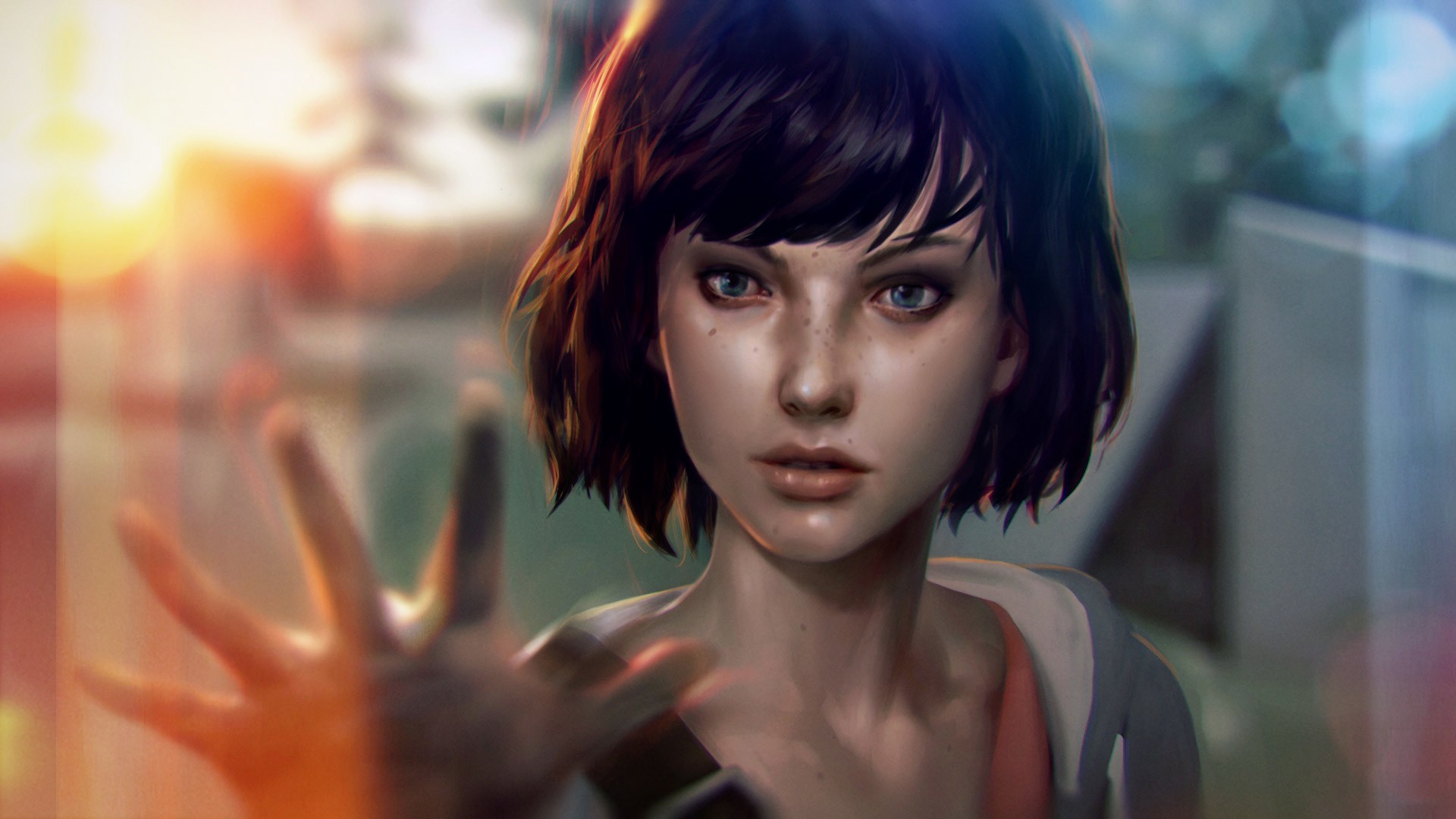 Max Caulfield, Life is Strange, Mano tesa, Primo piano, 1920x1080, sfondo per PC