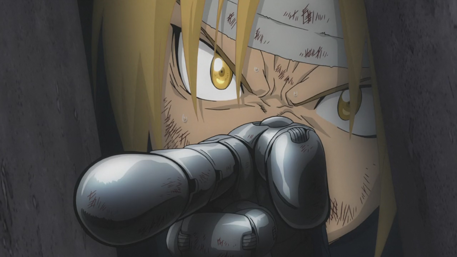 Edward Elric, Fullmetal Alchemist: Brotherhood, Automail, Primo piano, sfondo desktop 1920x1080
